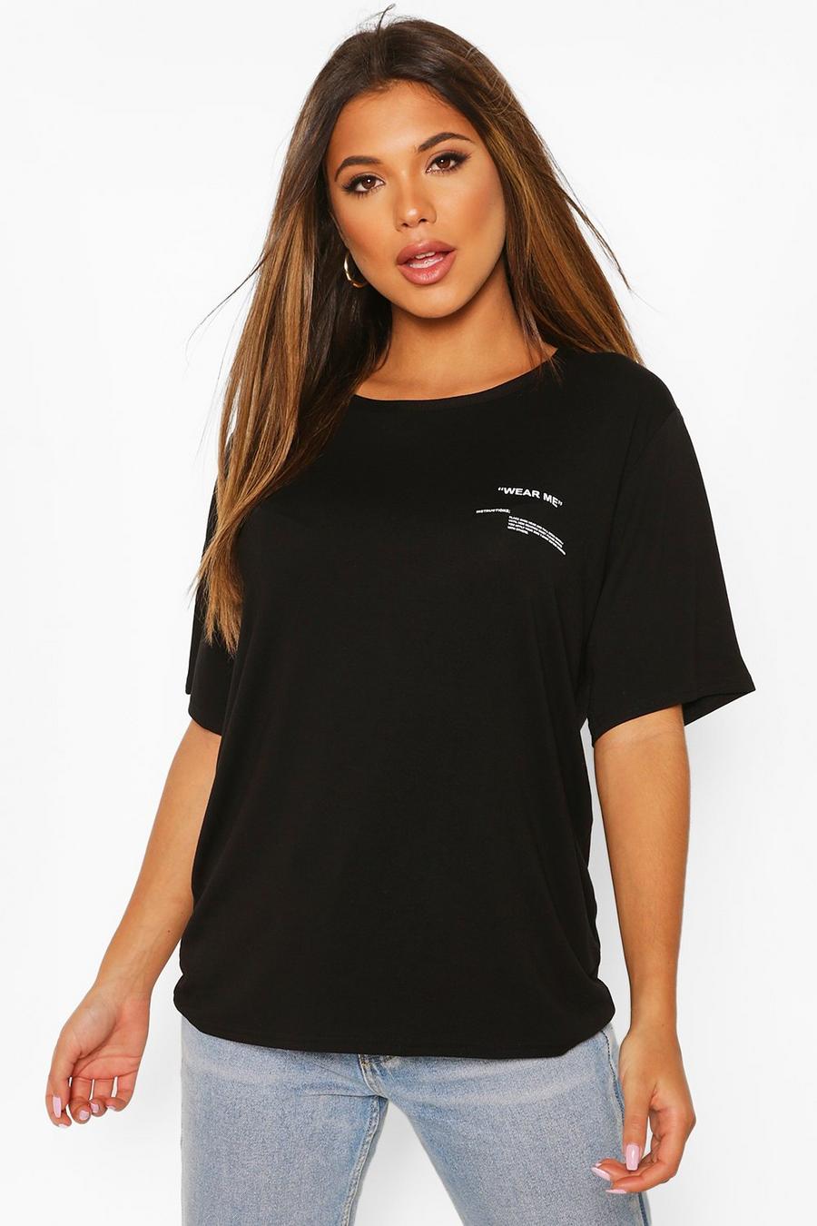 Slogan Oversized Tee image number 1