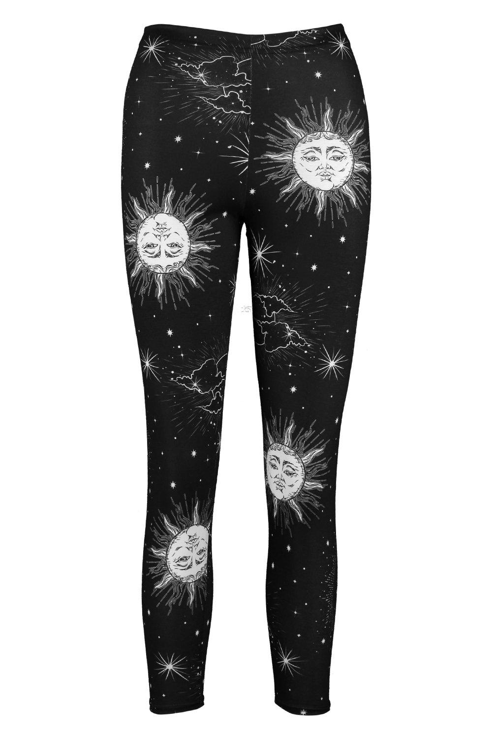 Moon clearance print leggings