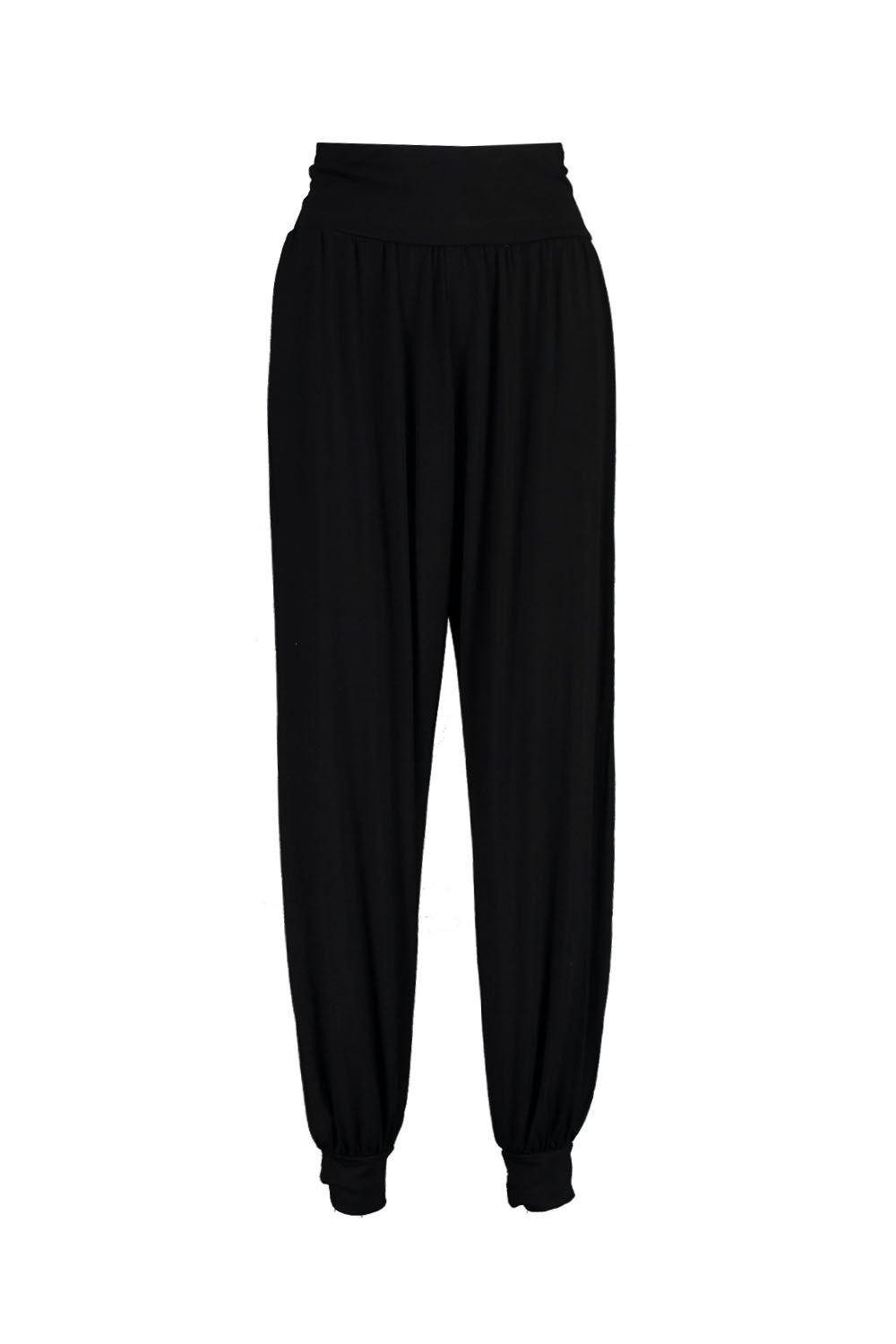 Jersey Side Split Hareem Trousers boohoo