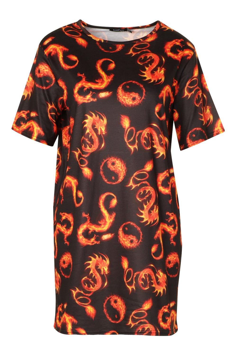 Dragon t shirt dress best sale