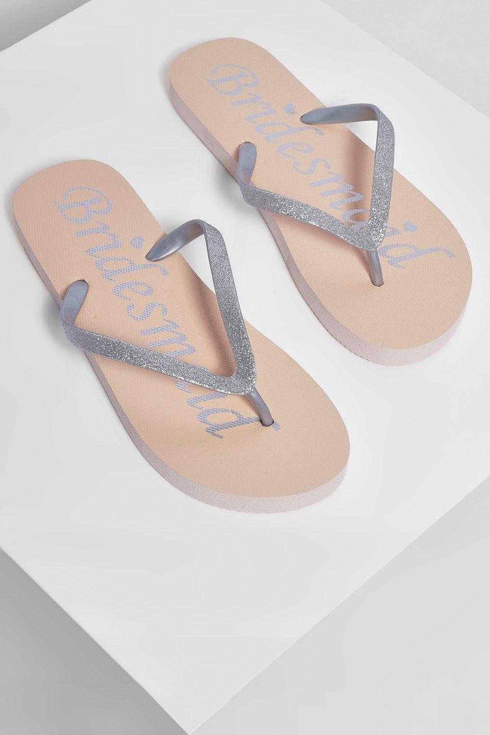 bridesmaid flip flops asda