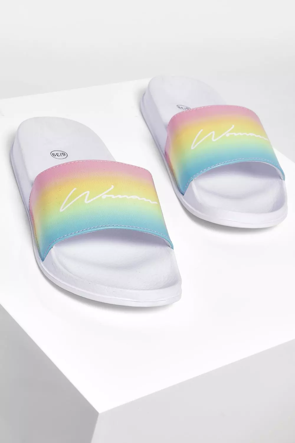 Rainbow best sale sliders womens