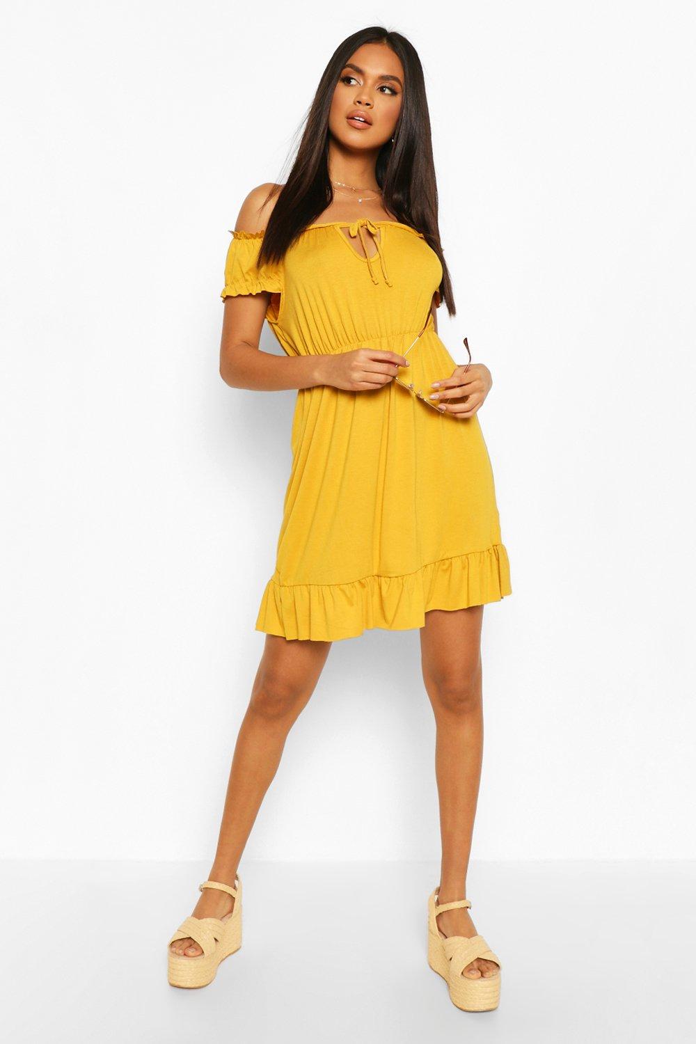 babydoll dress boohoo