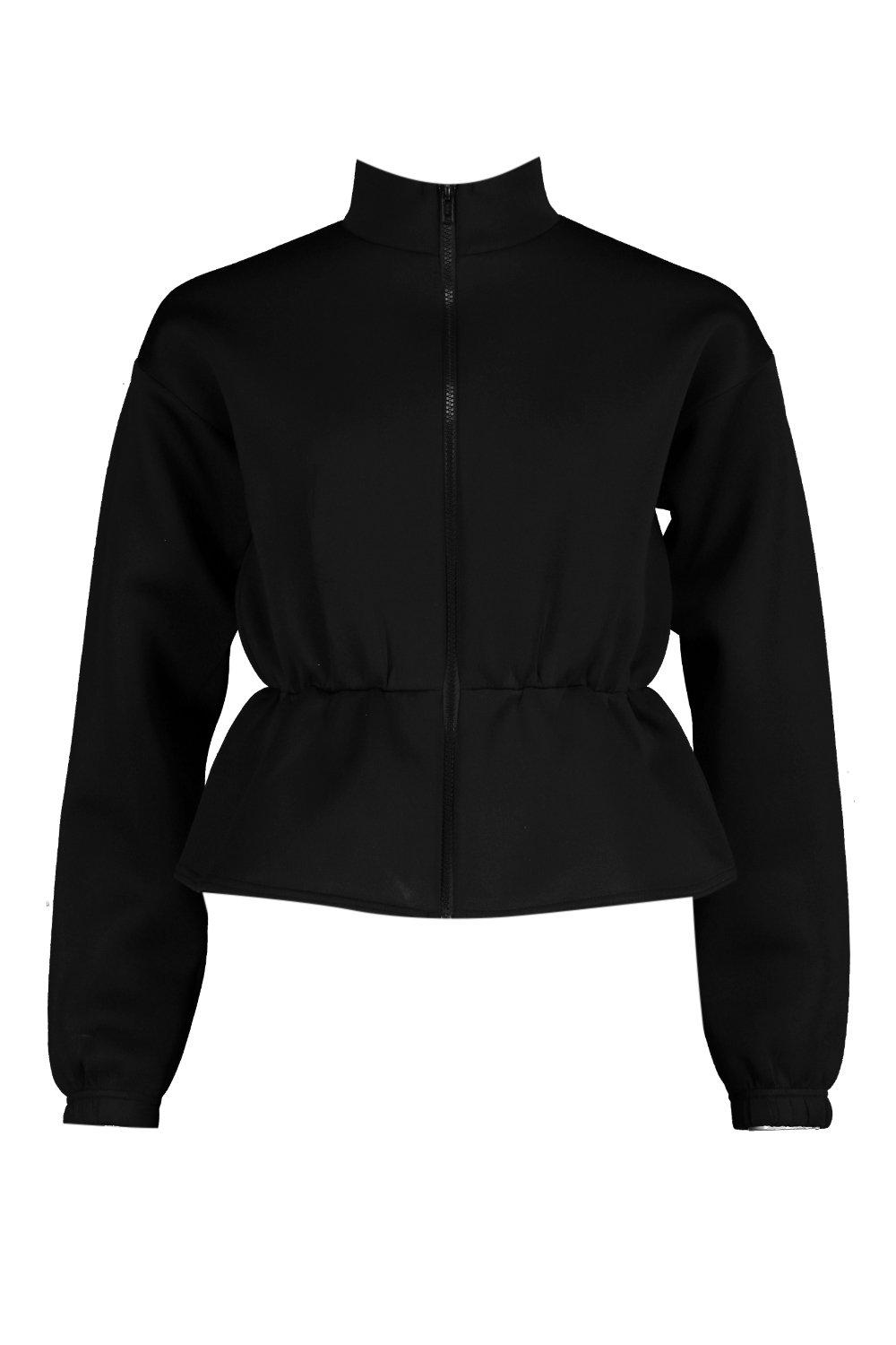 Peplum best sale athletic jacket