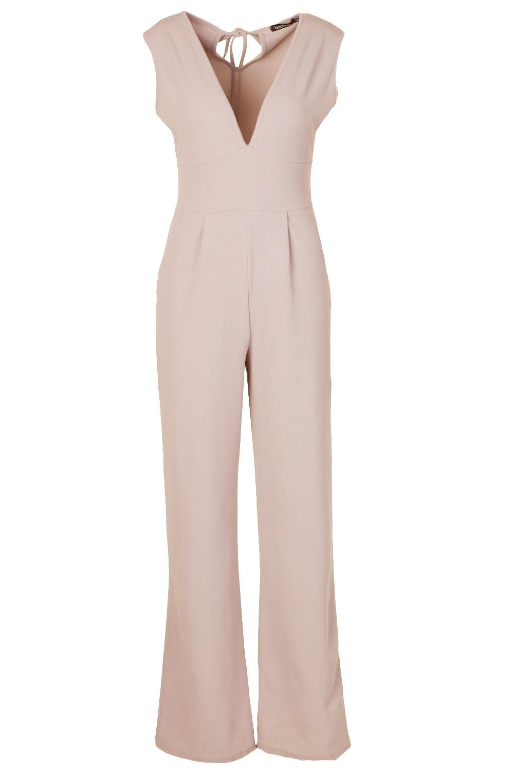 boohoo silver jumpsuit