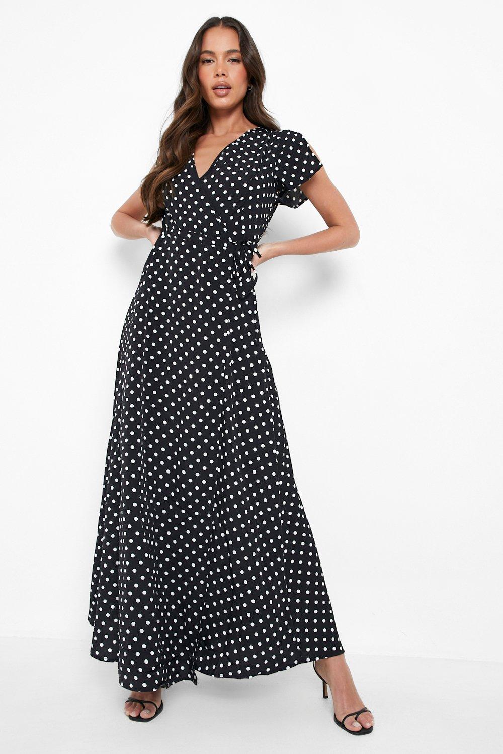 Maxi polka 2025 dot dress uk