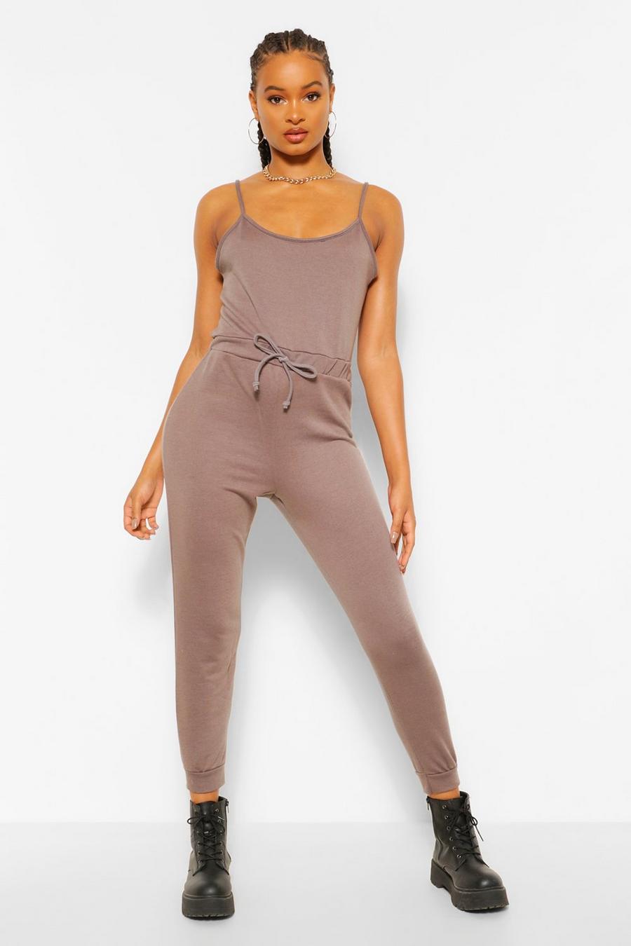 Charcoal 2 in 1 Cami Top & Jogger Jumpsuit image number 1
