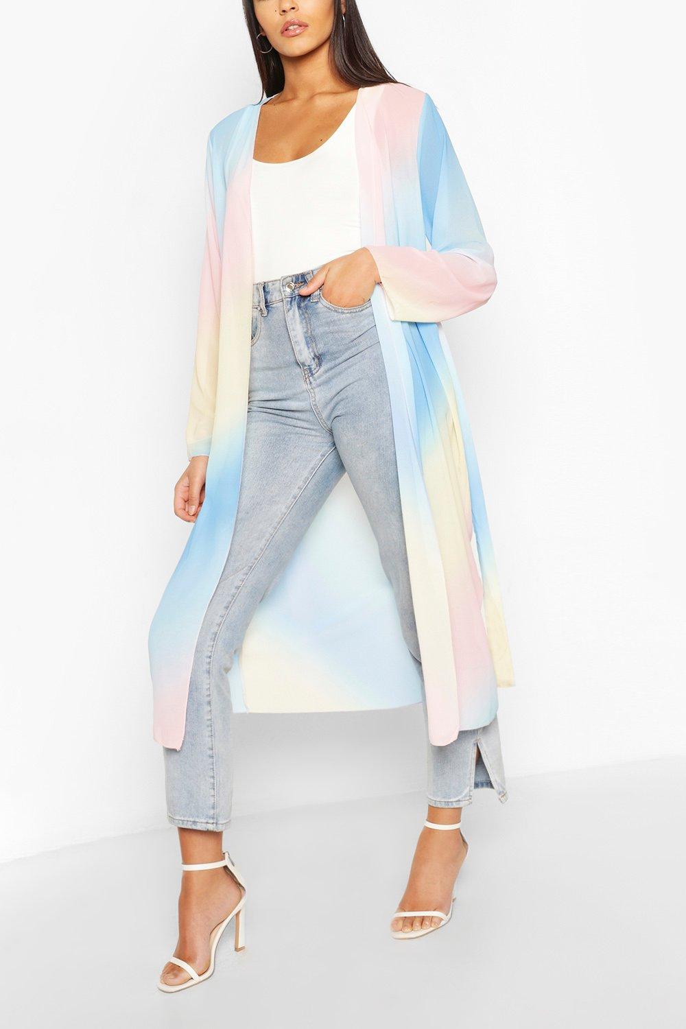 boohoo maxi kimono