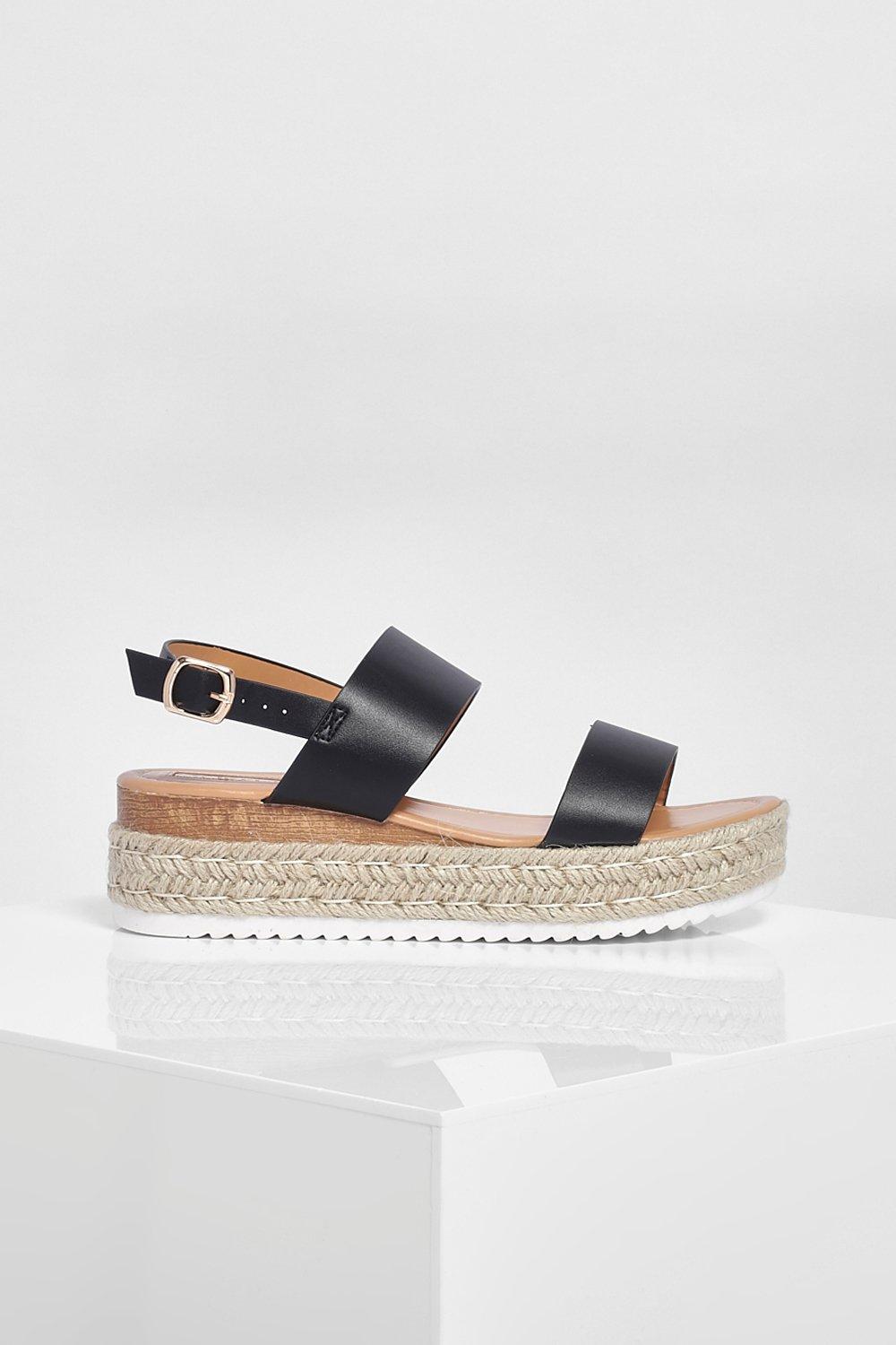 Soda two hot sale strap sandals