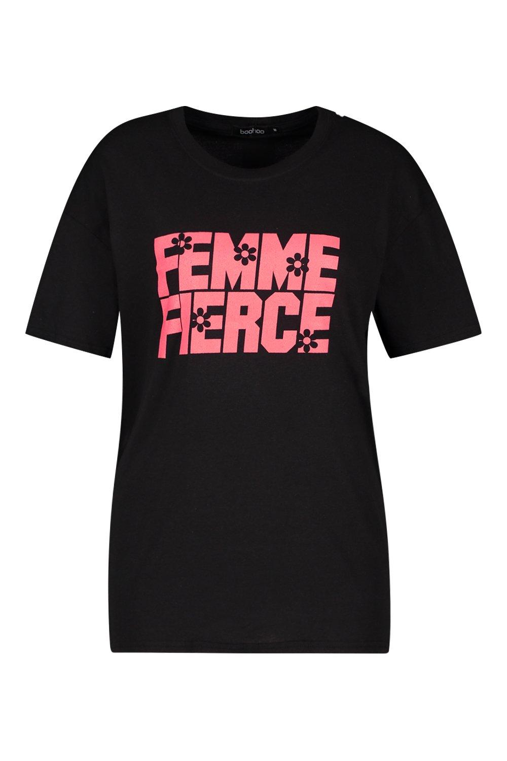 Boohoo t shirt discount femme