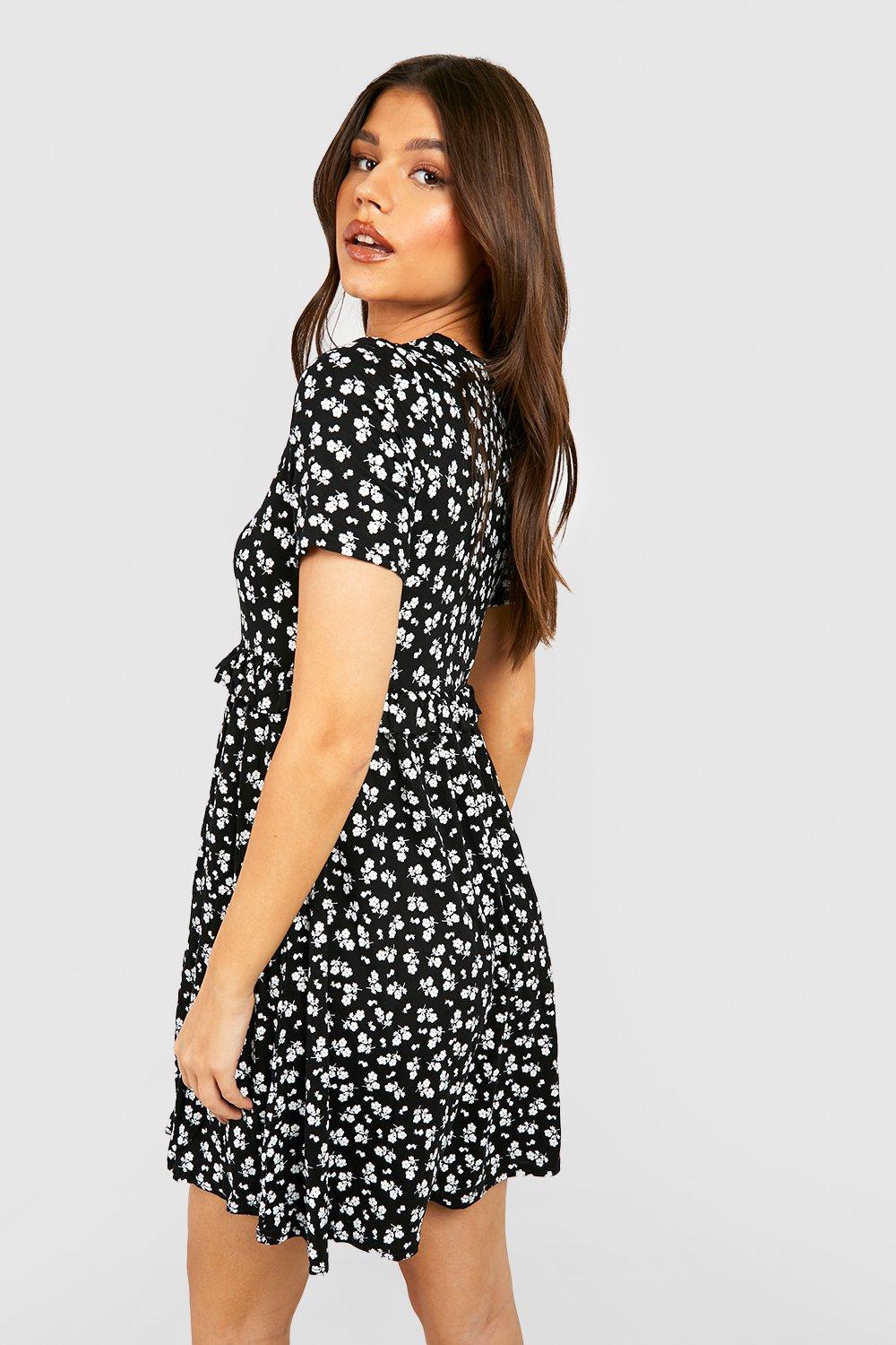 boohoo ditsy floral dress