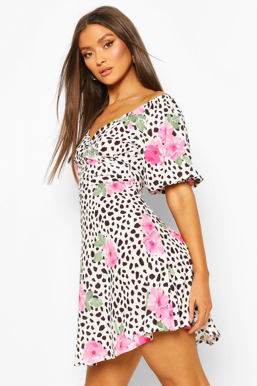 Boohoo shop skater dress