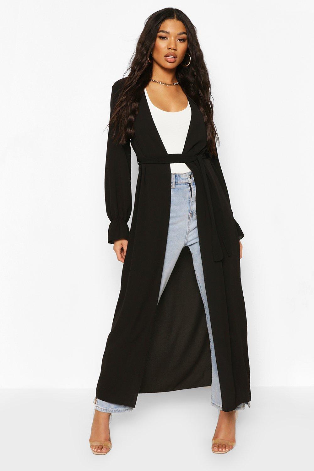 boohoo maxi kimono