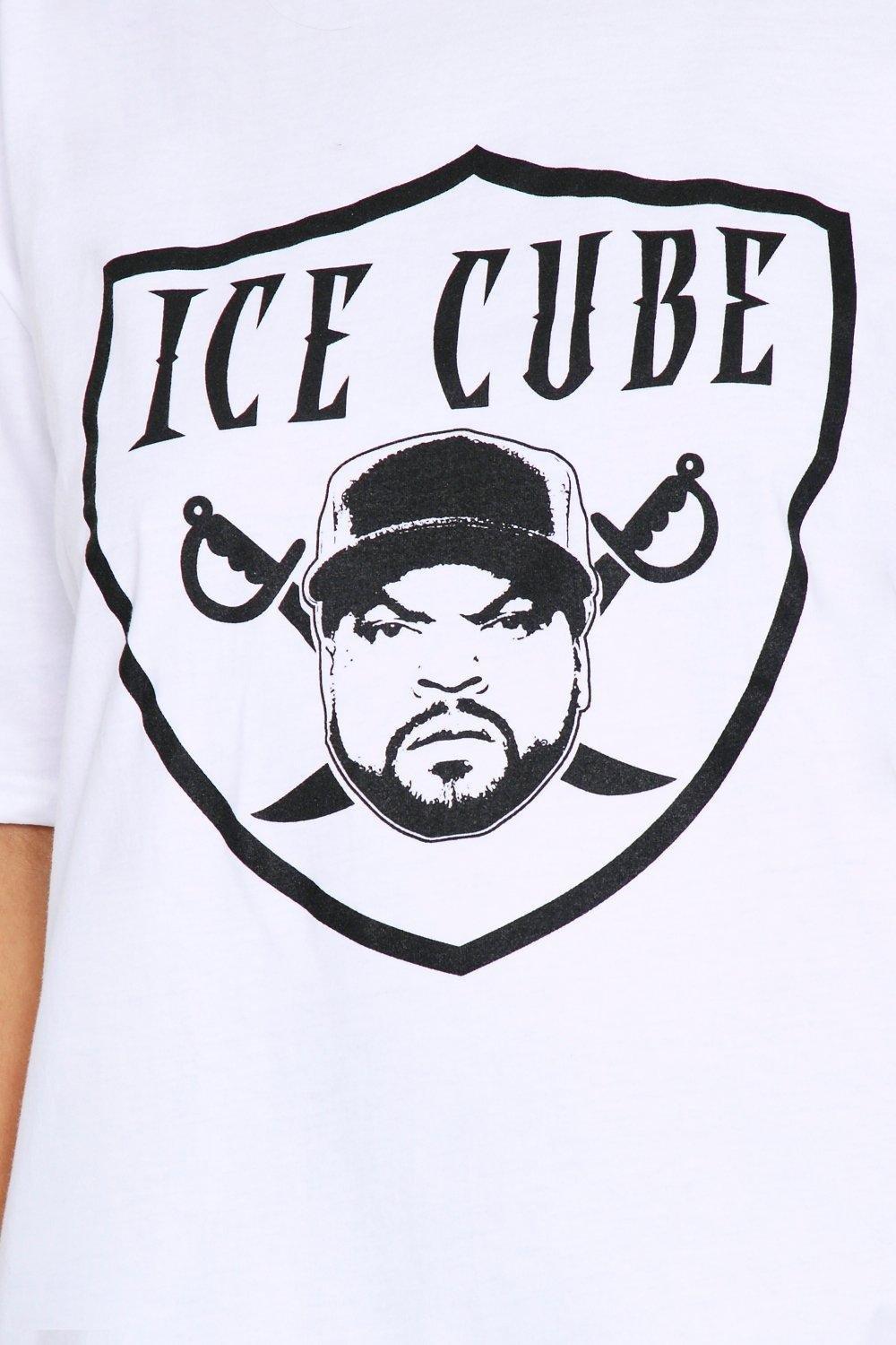 Ice Cube Shield License Oversized T-Shirt