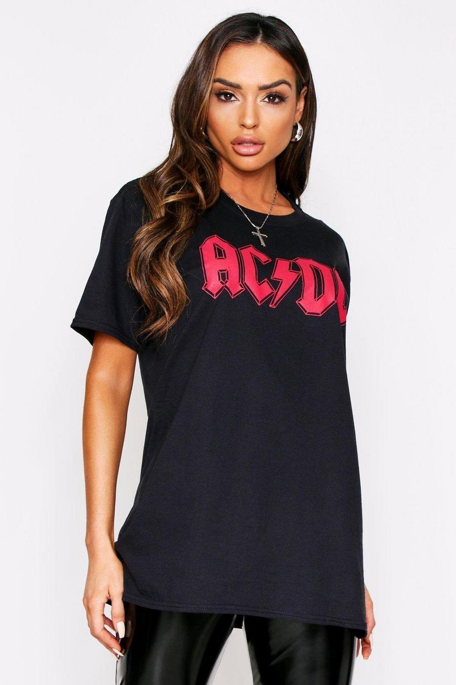 ACDC Oversized Graphic T-Shirt image number 1