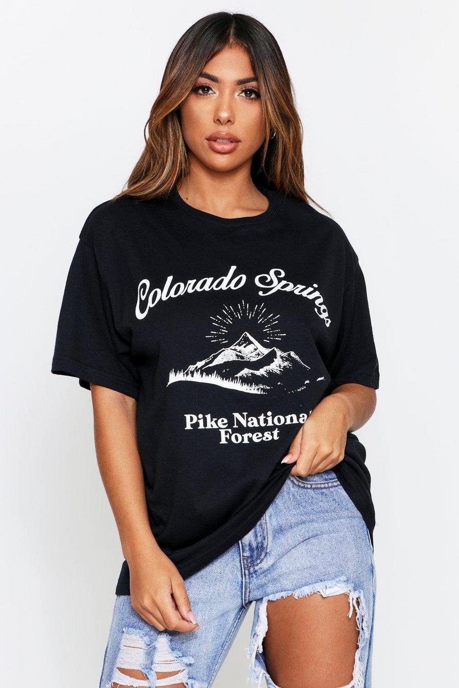 Colorado Springs Oversized T-Shirt image number 1