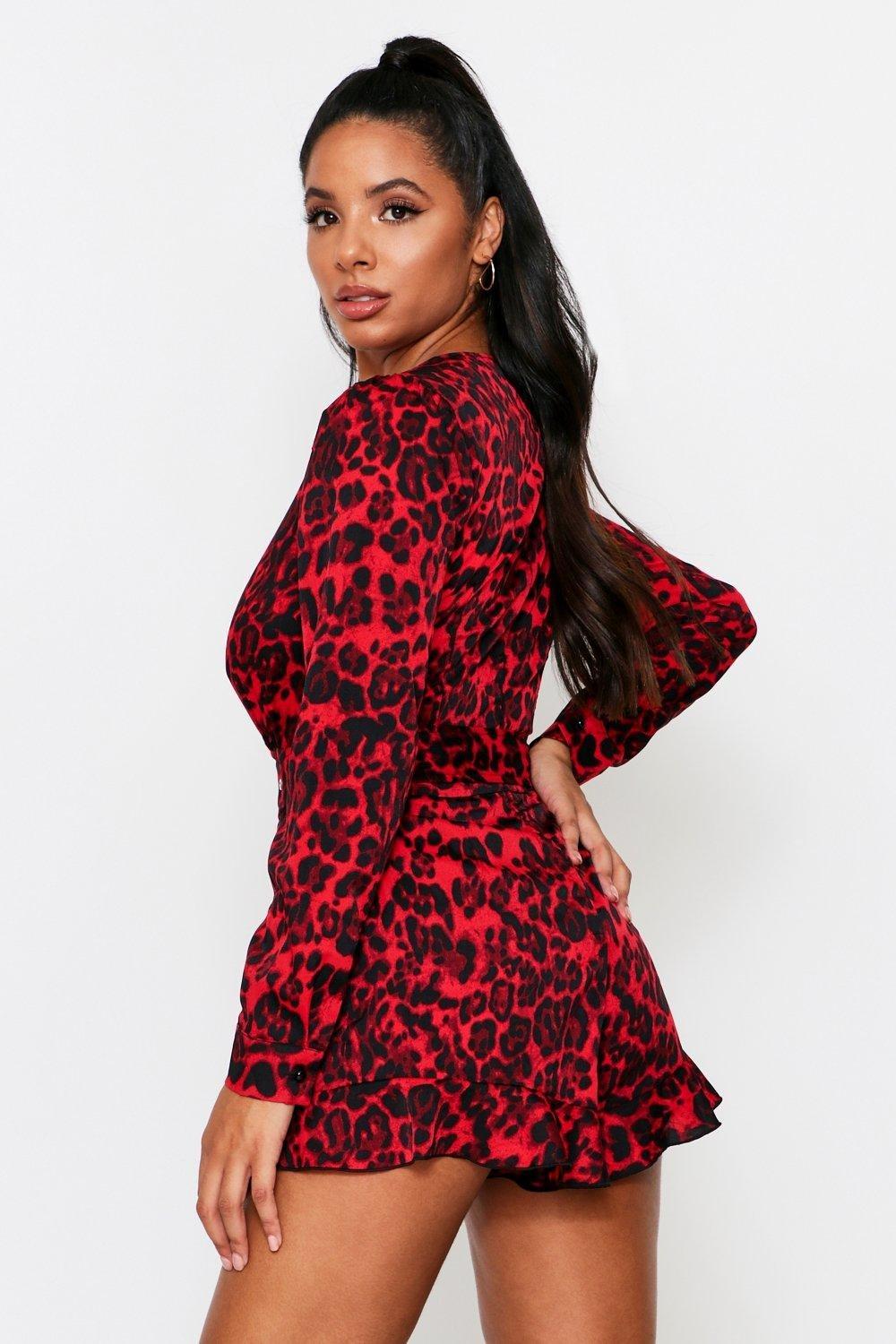 buckle belt playsuit