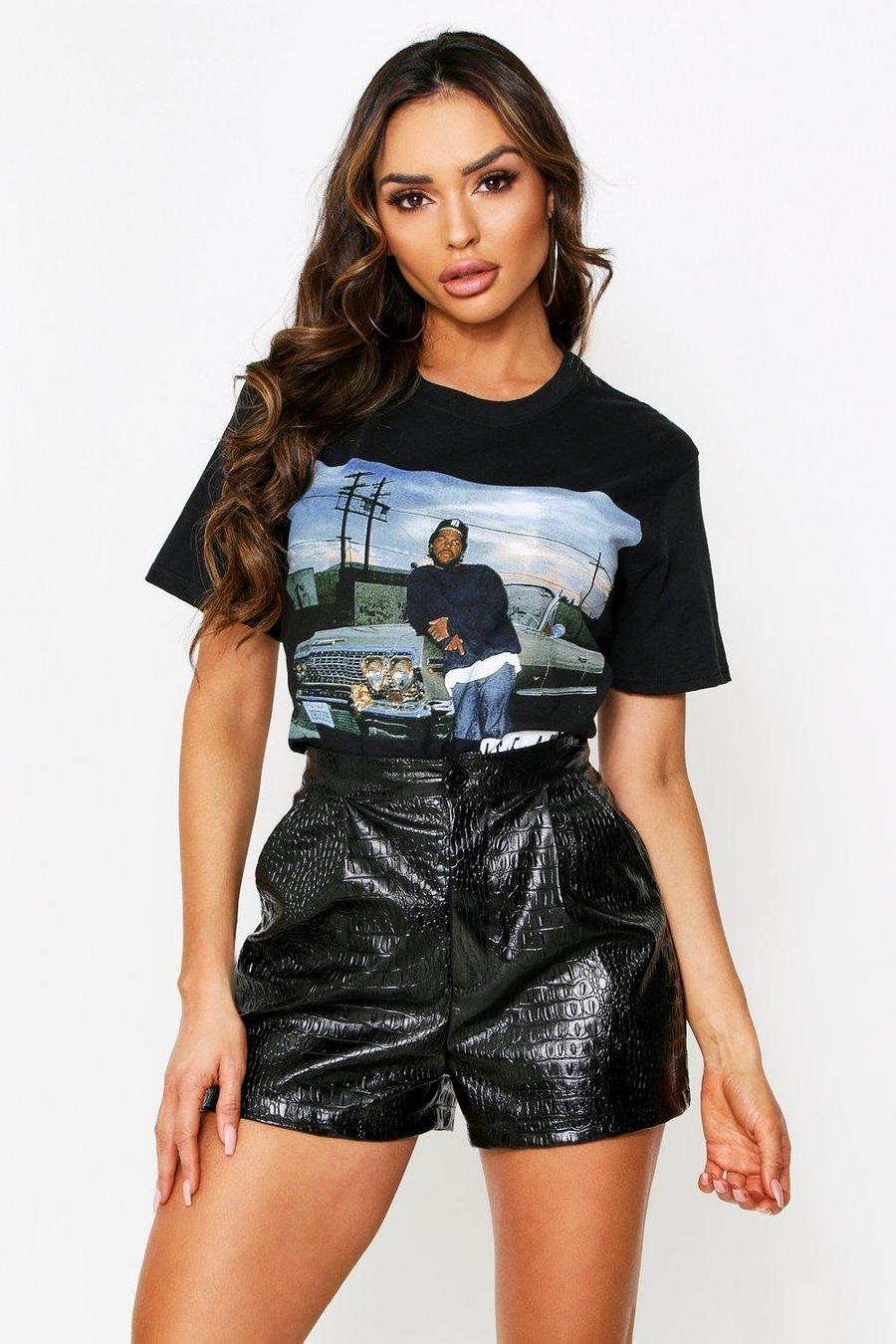 Ice Cube Photoprint Oversized T-Shirt image number 1