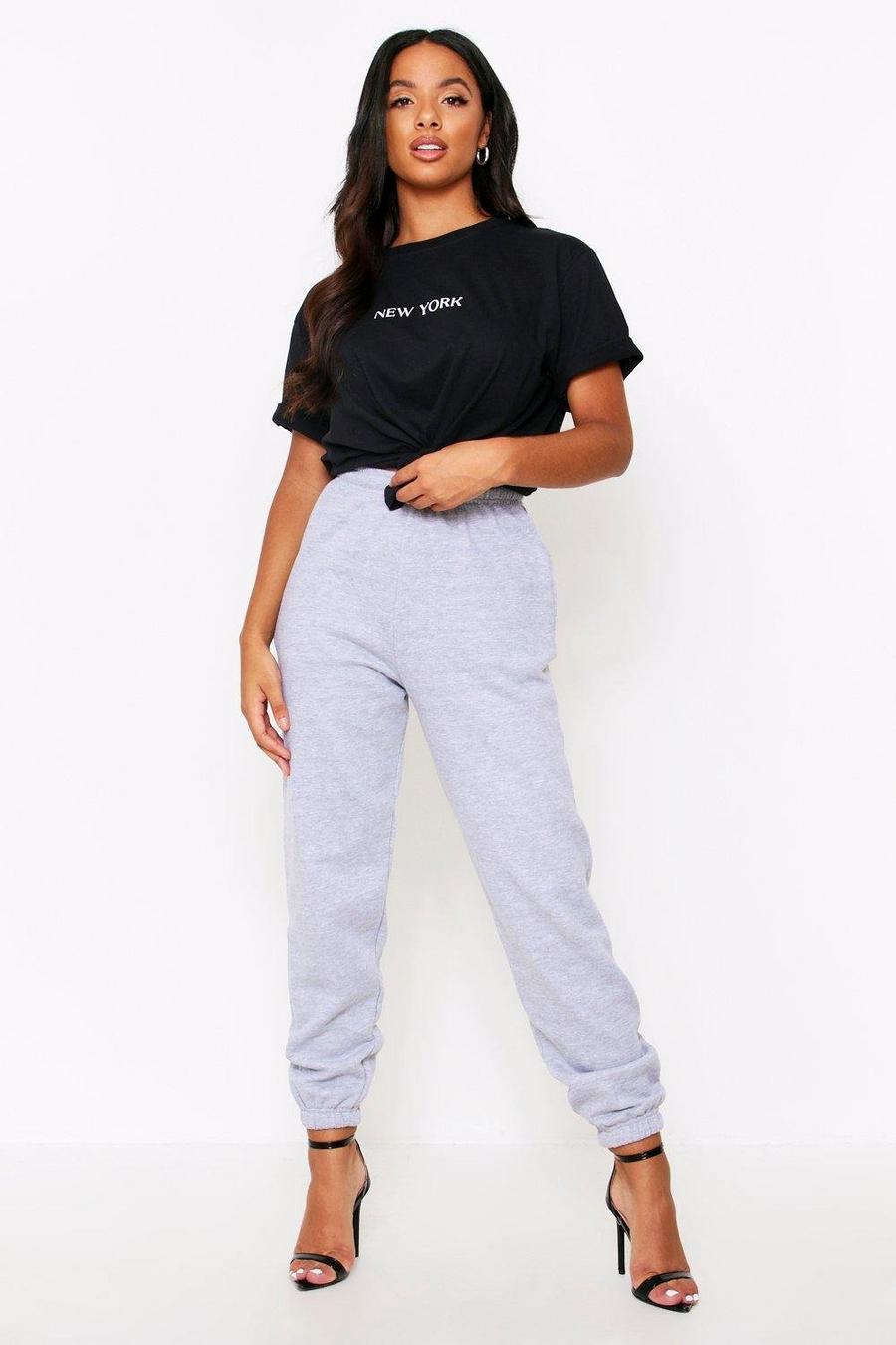 Pantaloni tuta oversize stile anni '90, Grigio image number 1