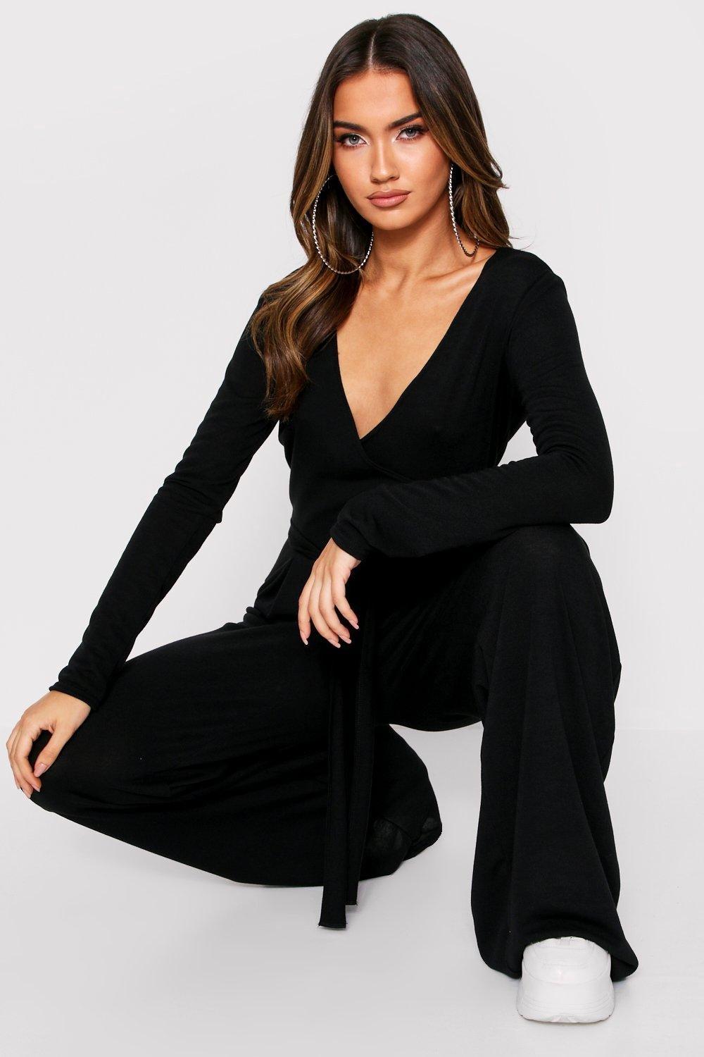 Long sleeve 2024 lounge jumpsuit