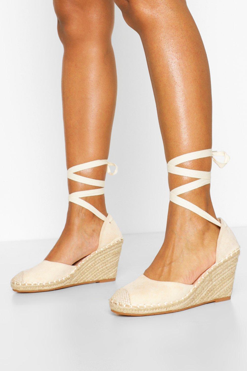 espadrille wedges wide fit