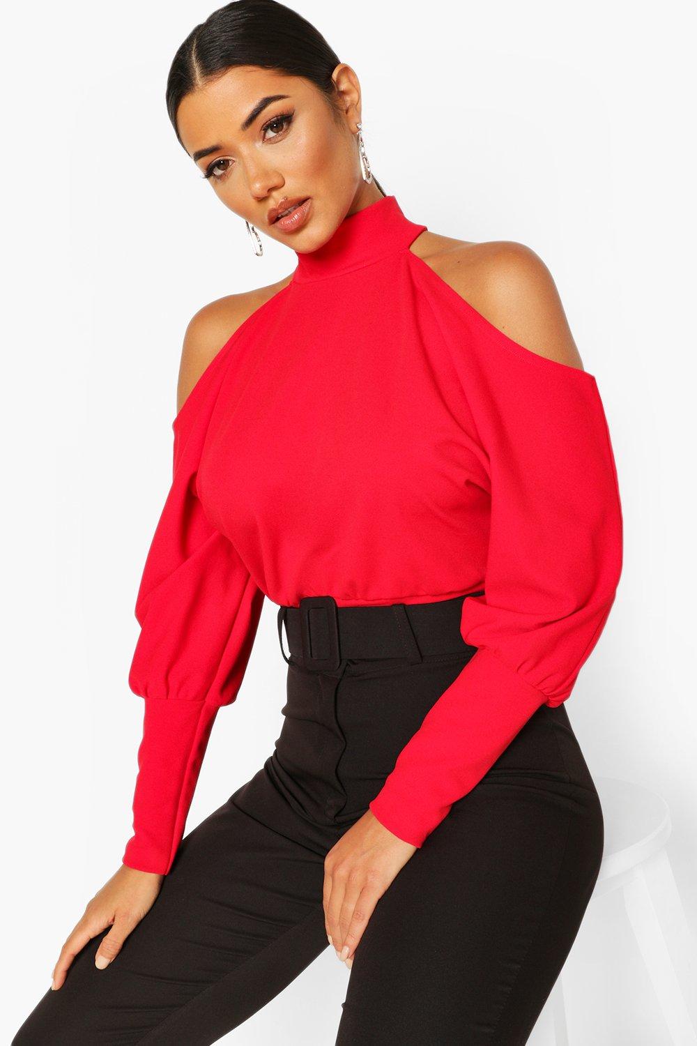 boohoo cold shoulder