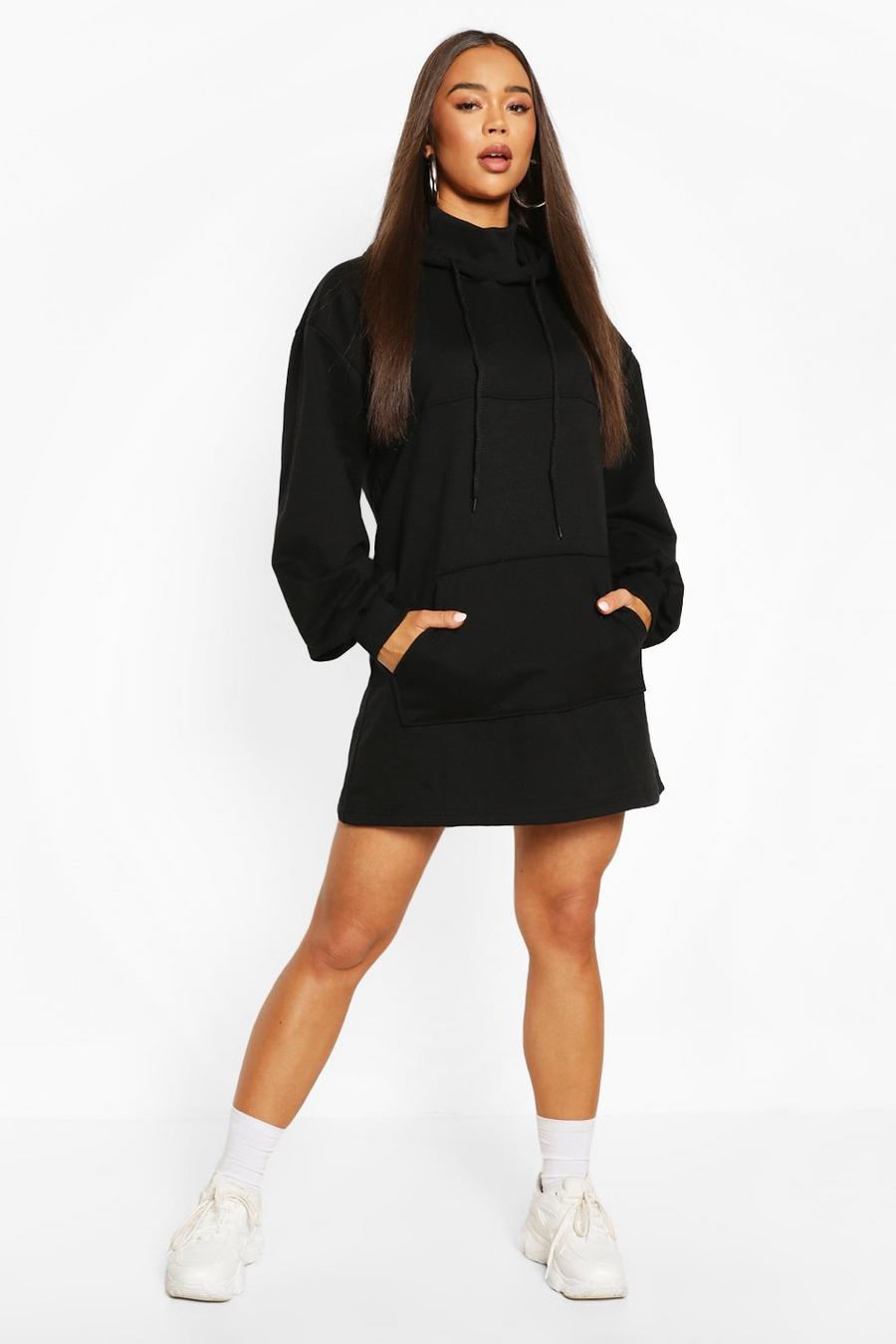 Mix & Match High Neck Hoody Dress image number 1