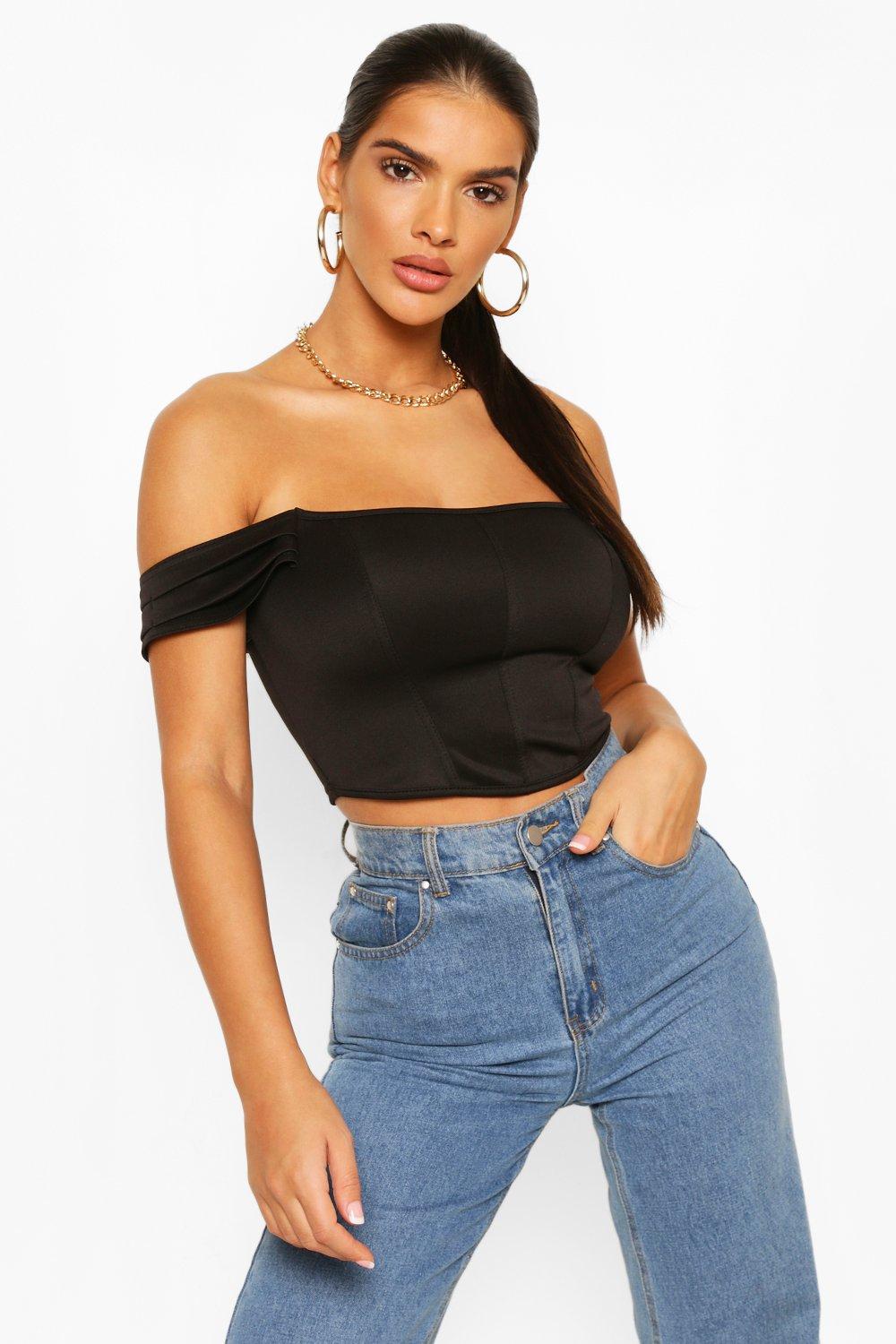 boohoo bustier