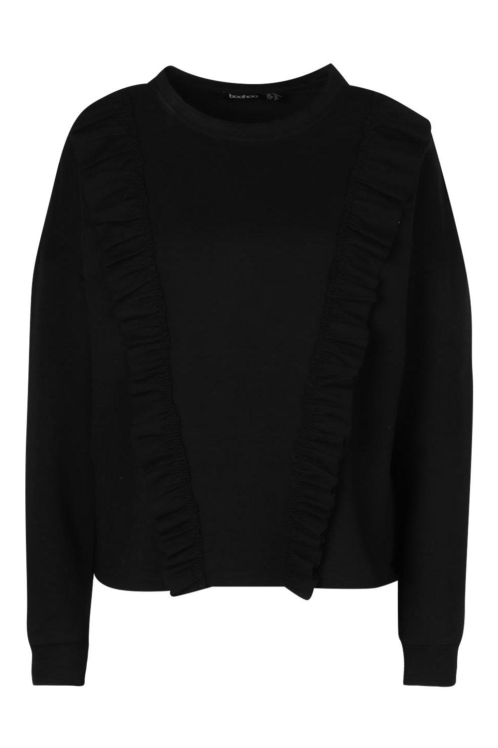 Frill hotsell trim jumper