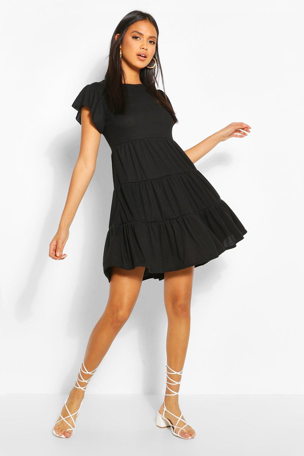 smock frill dress