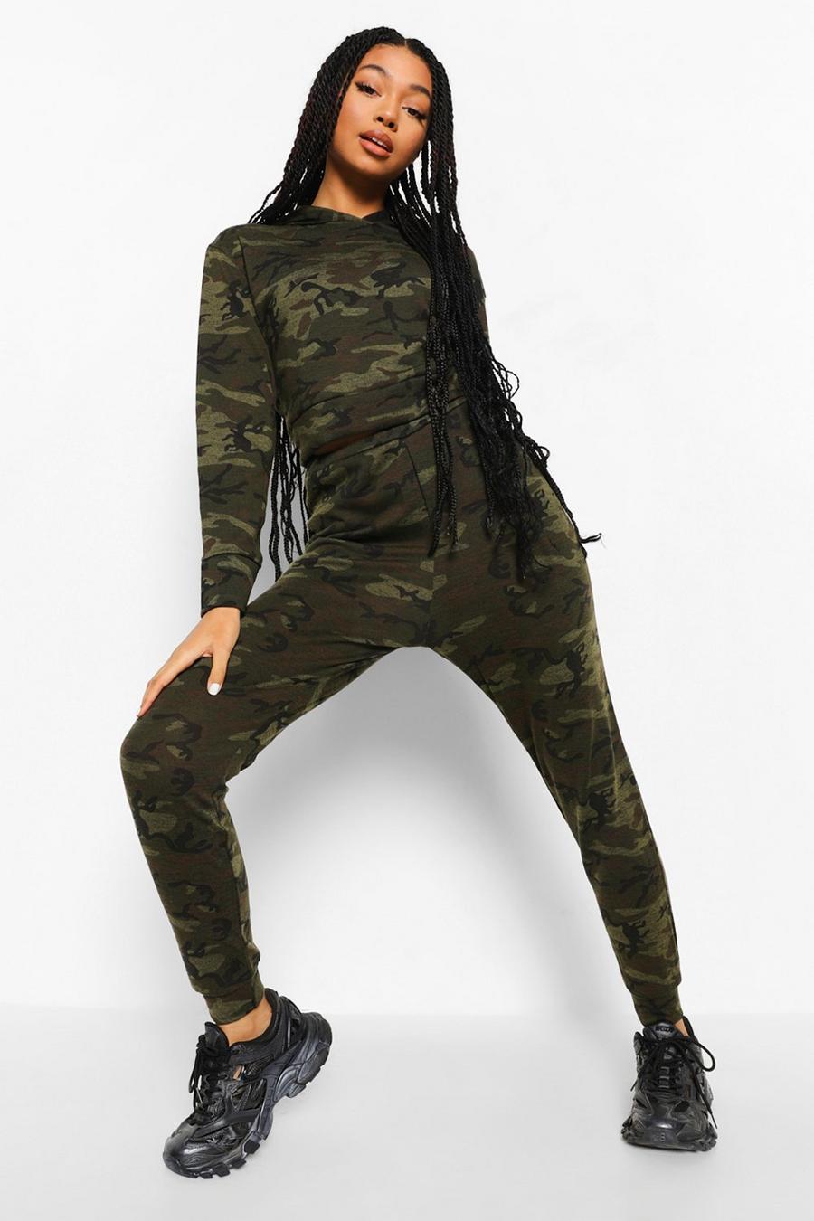 Camo Knitted Loungewear Set image number 1