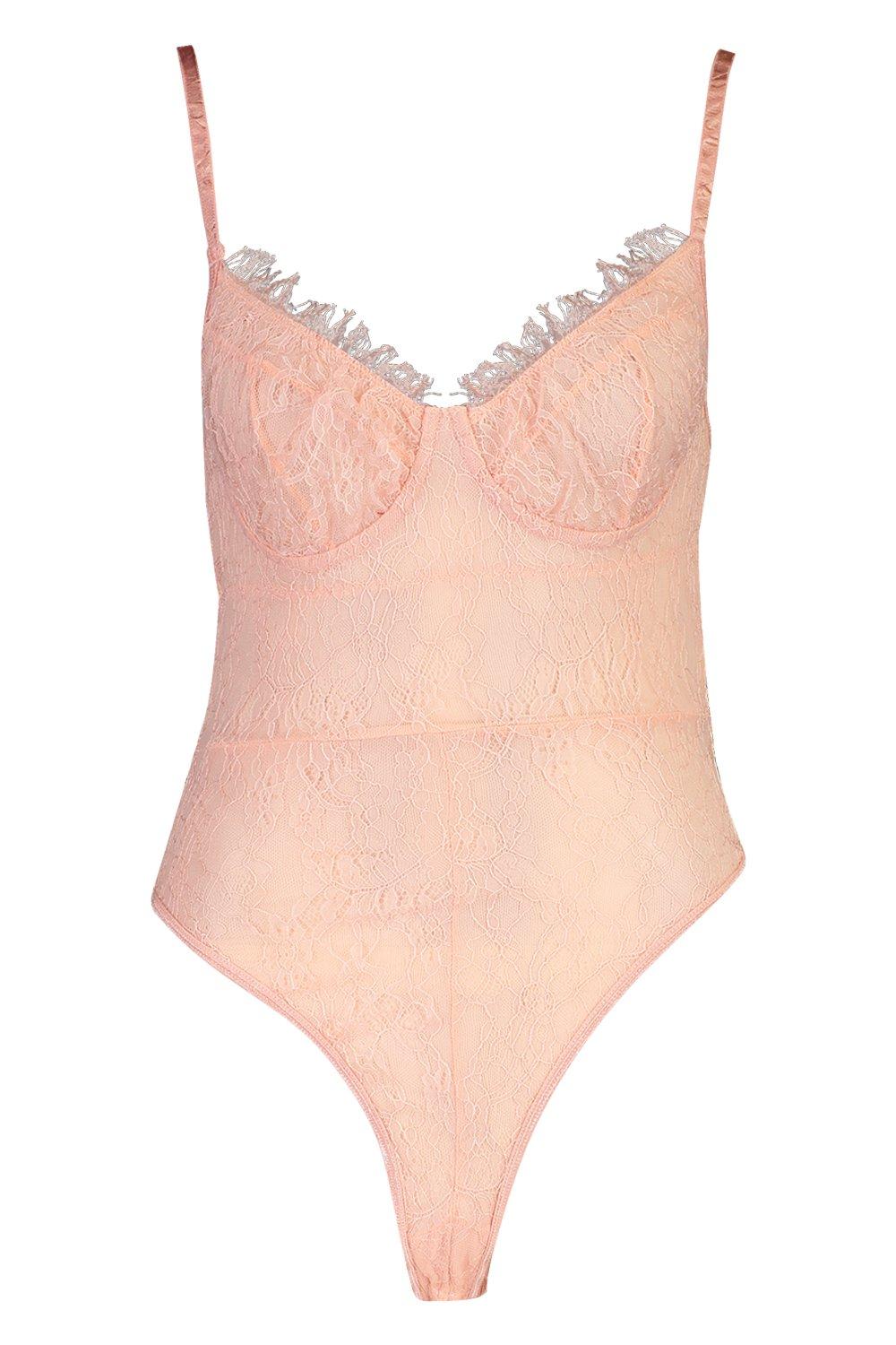 boohoo eyelash bodysuit