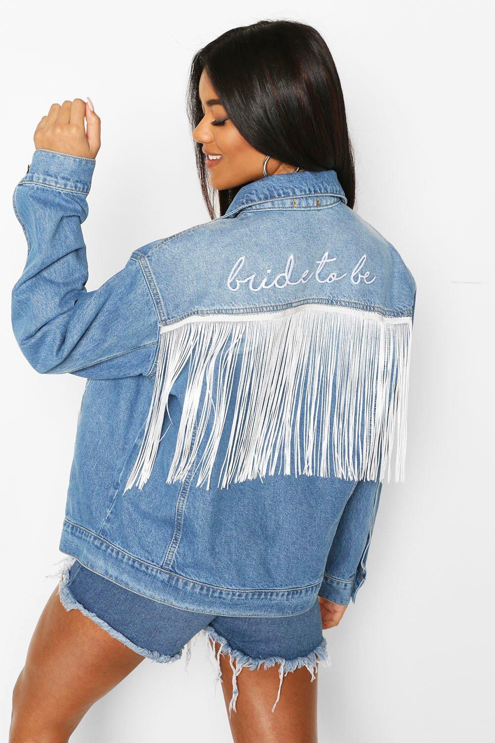 Bride hot sale jacket denim