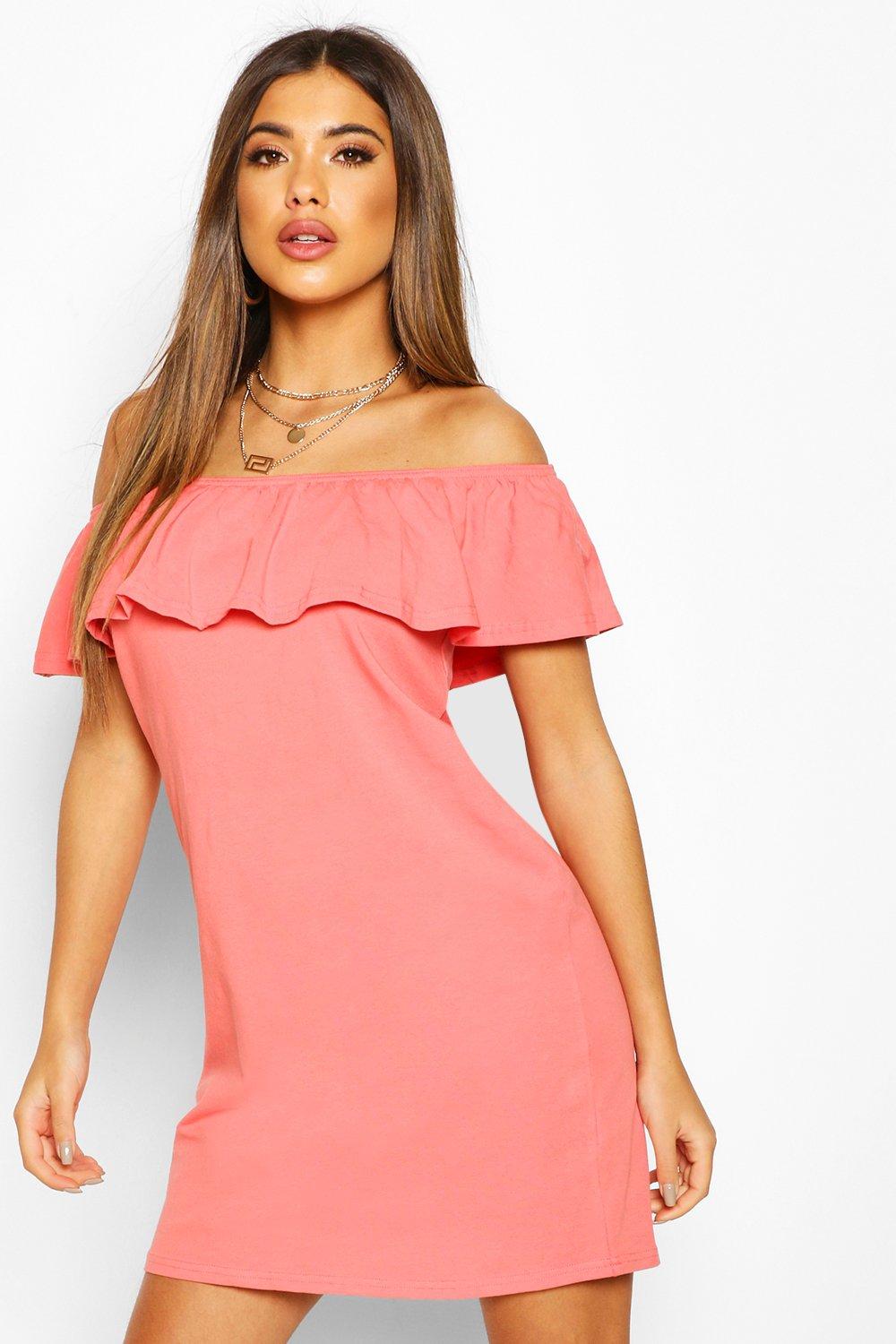 Frill deals swing dress