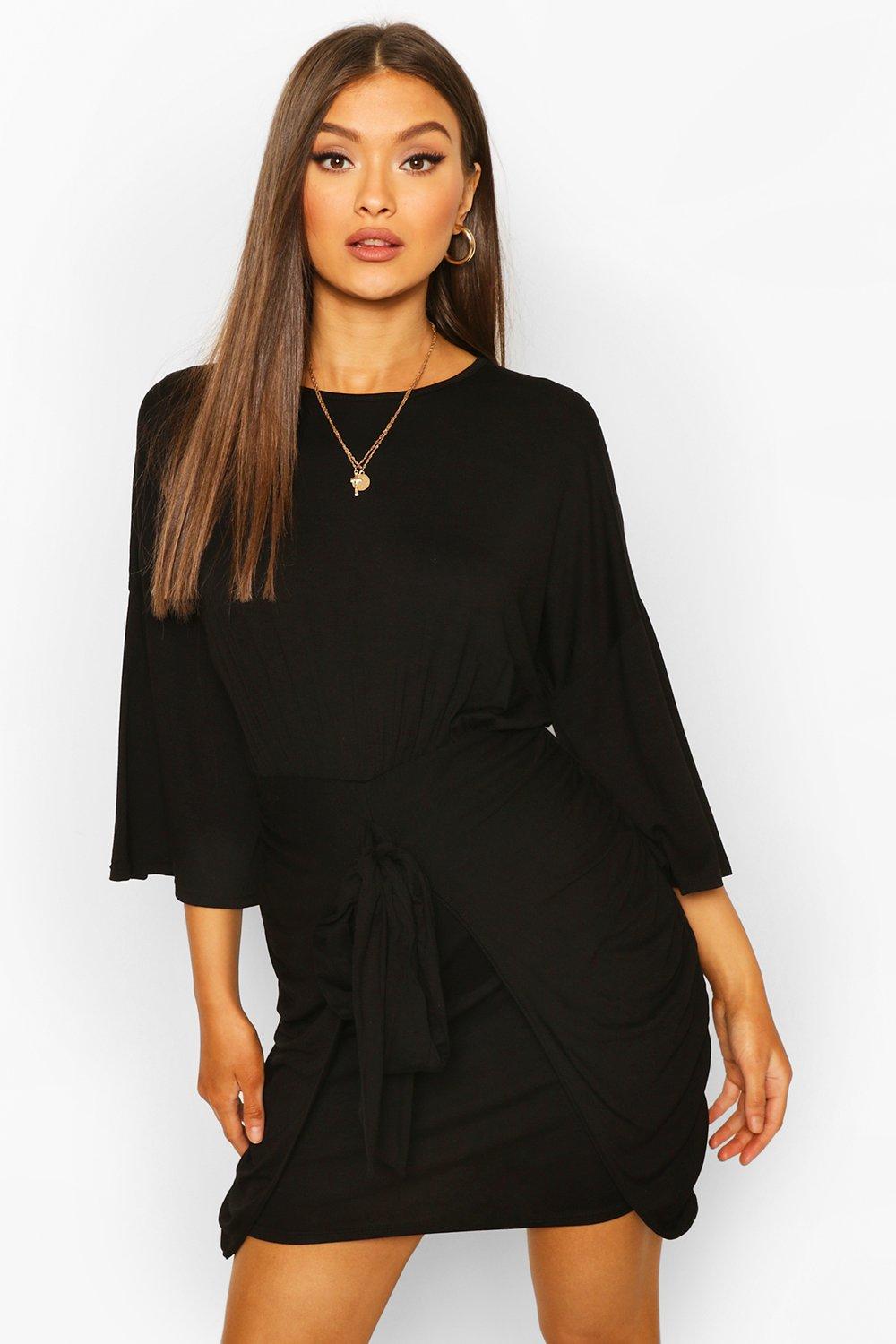 boohoo jersey dress