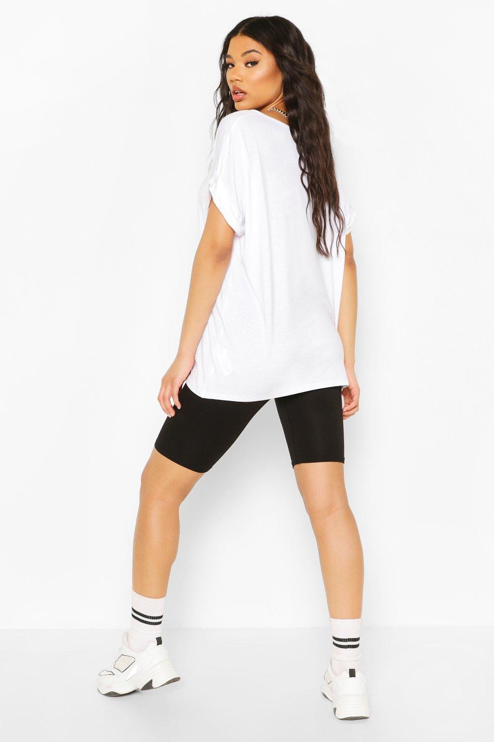 Cycling shorts and discount long t shirt