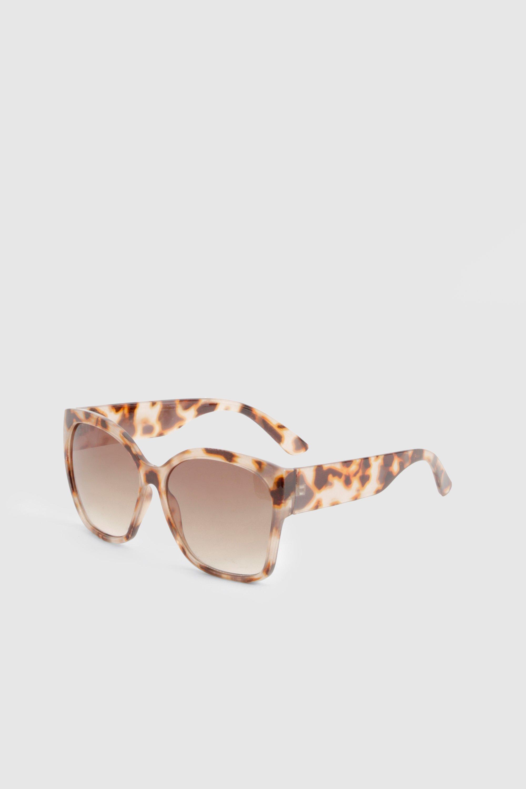 Oversized store tortoise sunglasses