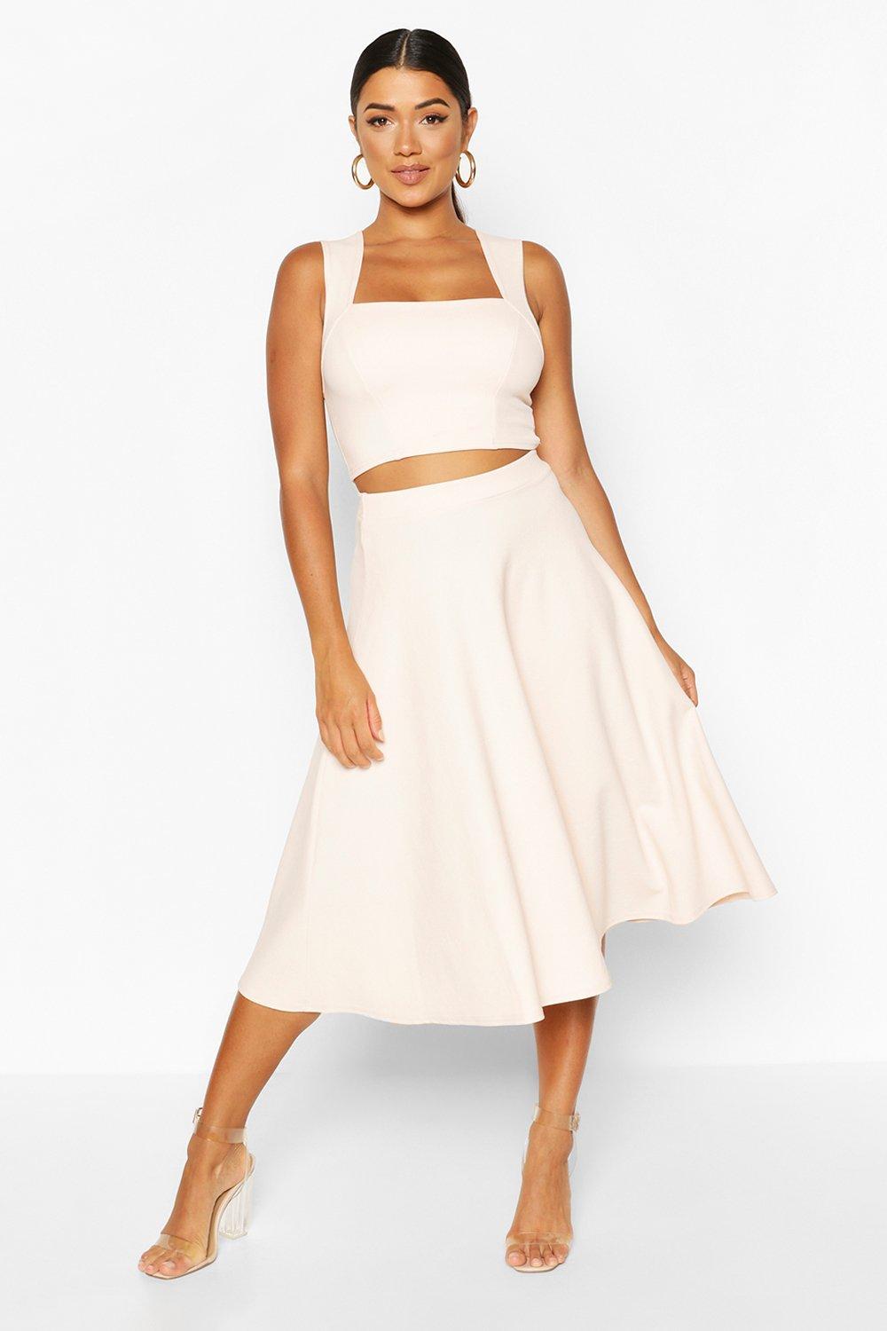 midi skater skirt for wedding