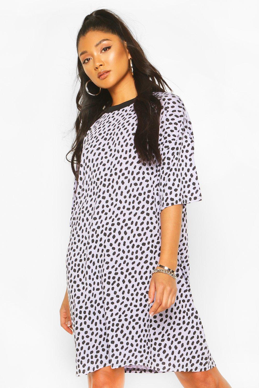 dalmatian shirt dress