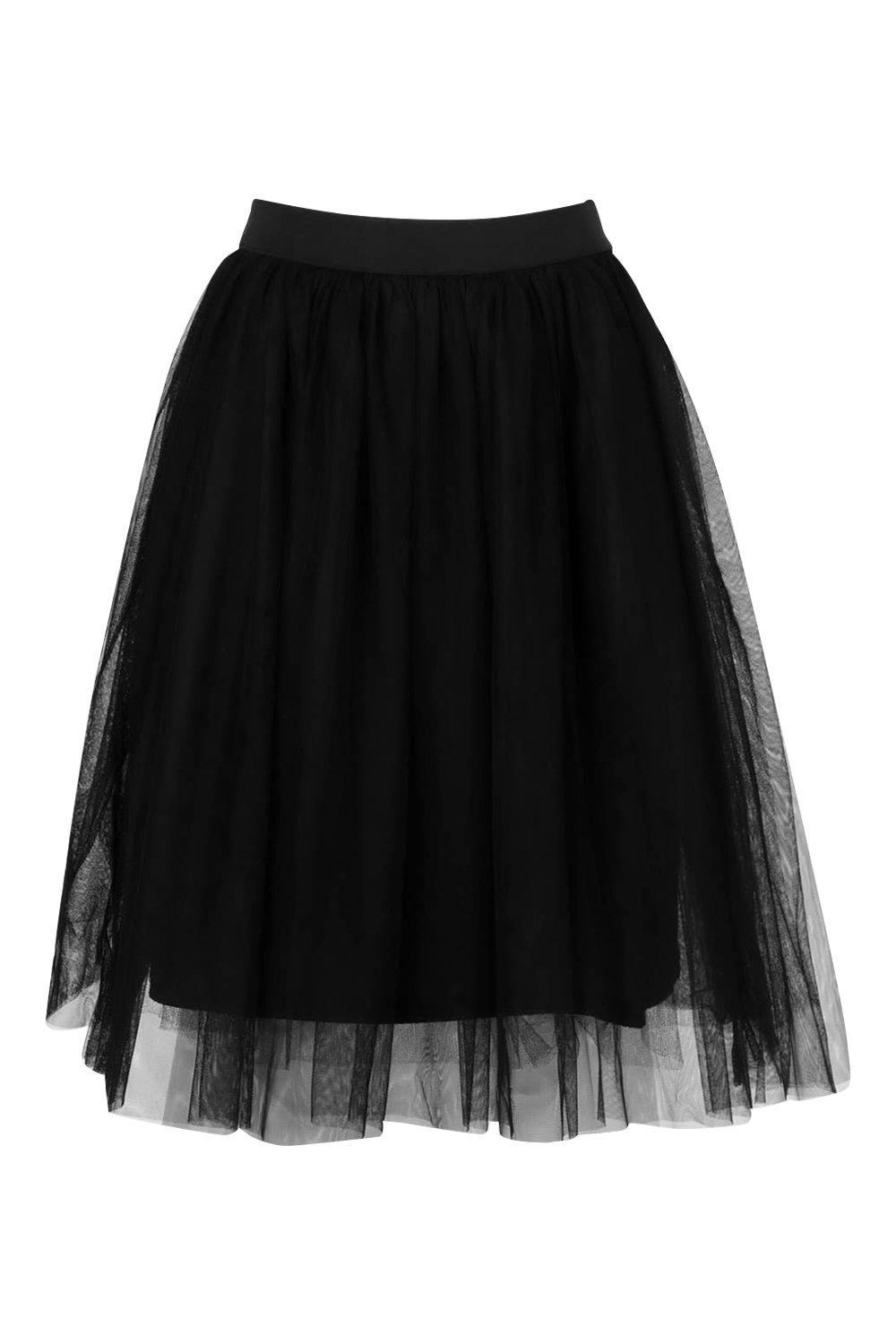 Knee length 2025 skirts boohoo