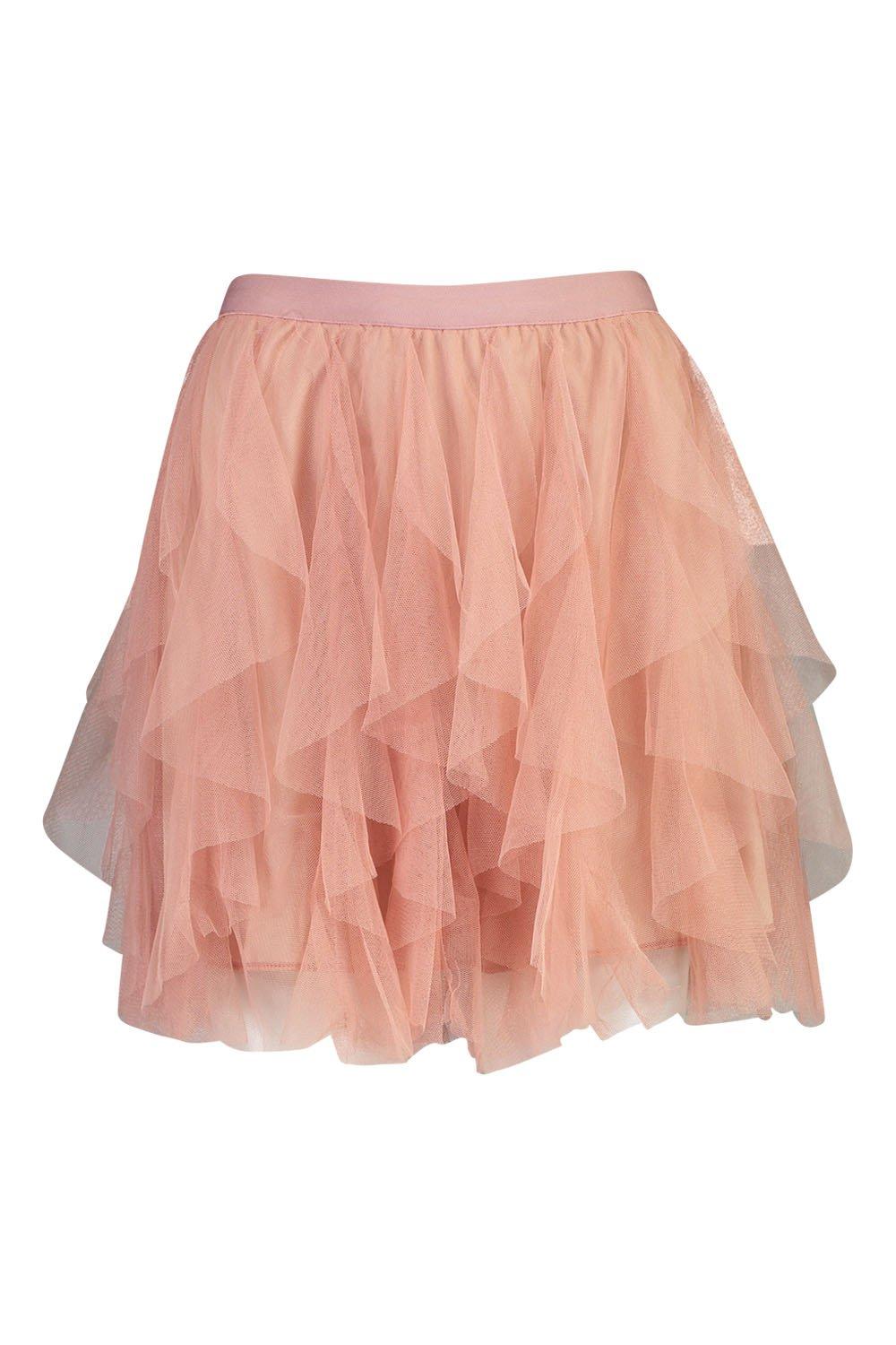 Pink tulle skirt outlet boohoo