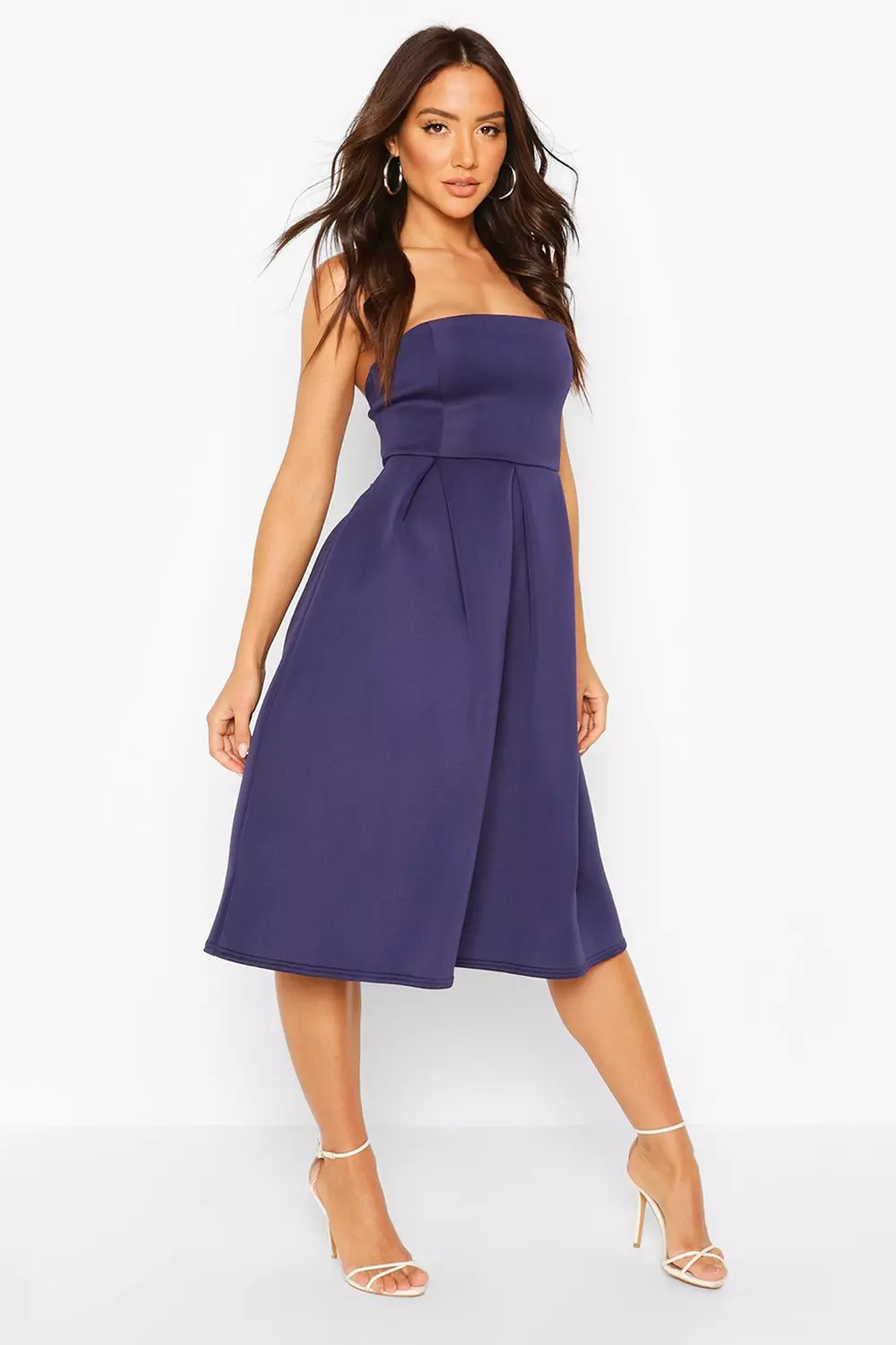 Bandeau midi 2024 skater dress