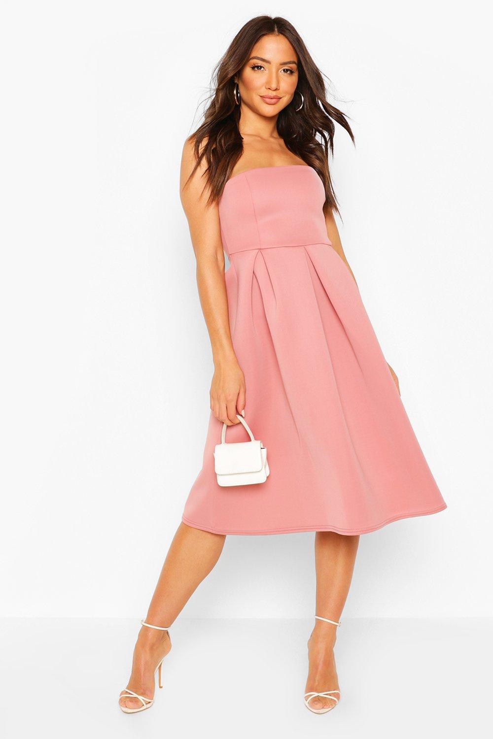 occasion midi skater dress