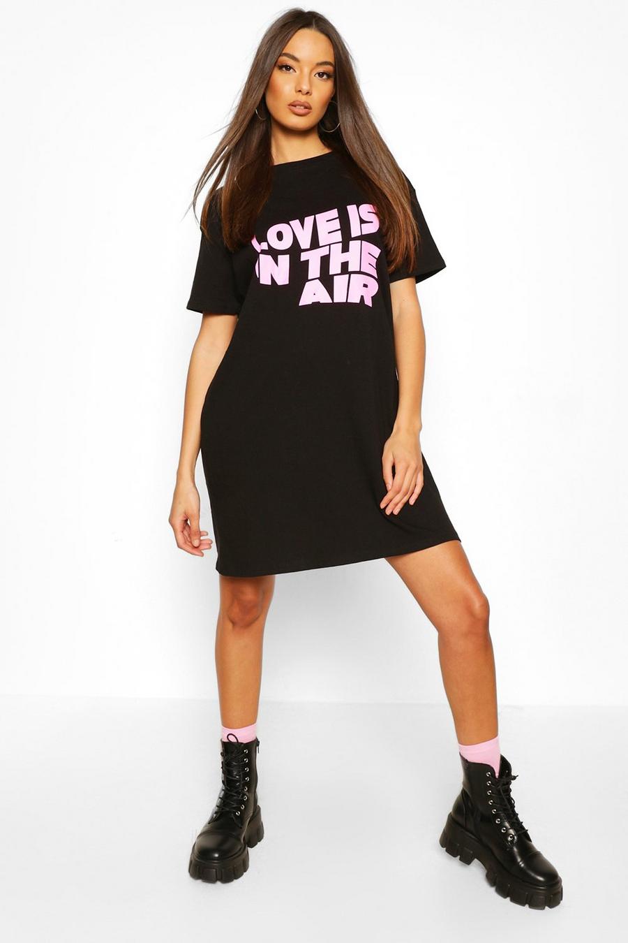 Love Is In The Air T-Shirt Dress image number 1