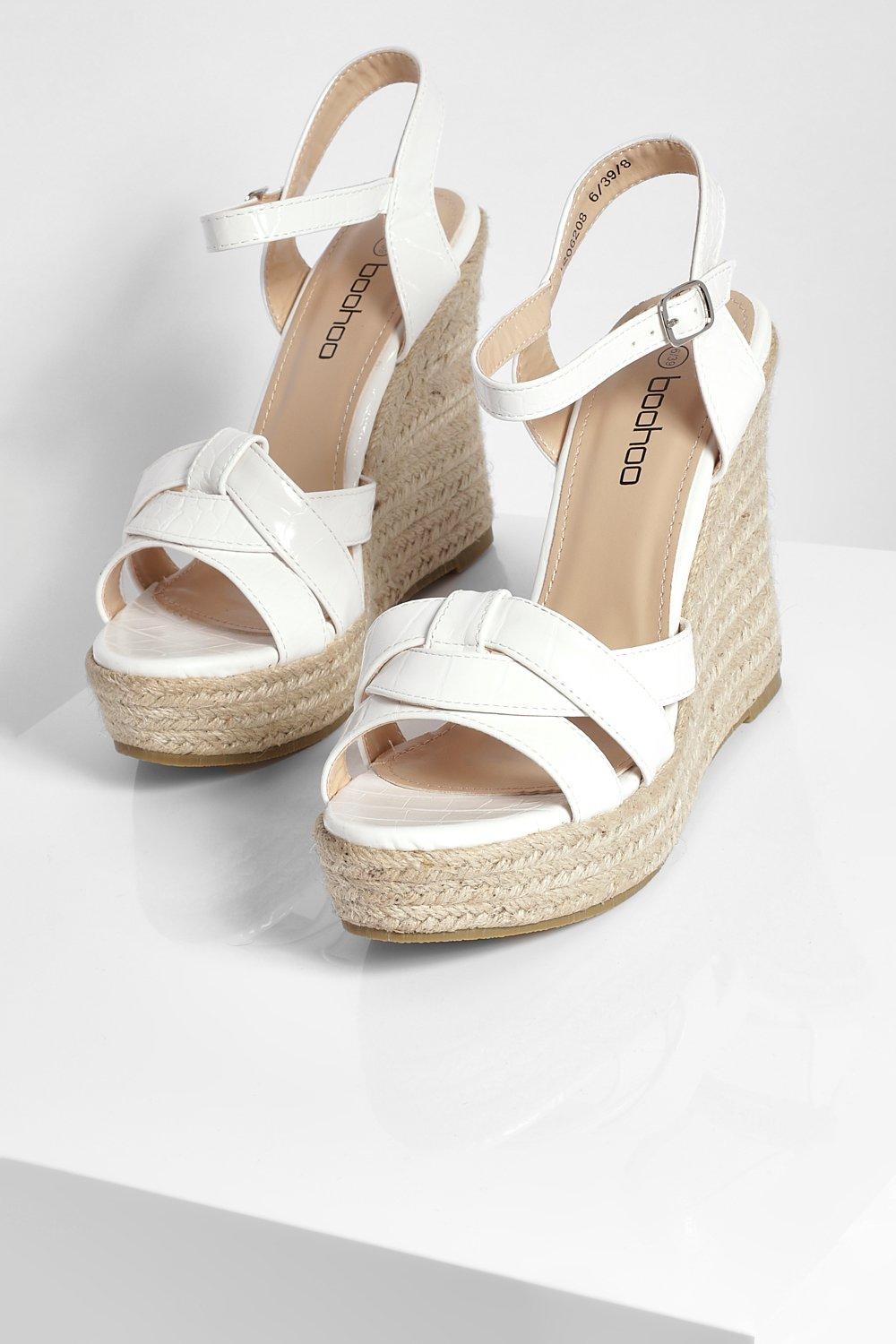 Boohoo 2025 espadrille wedges