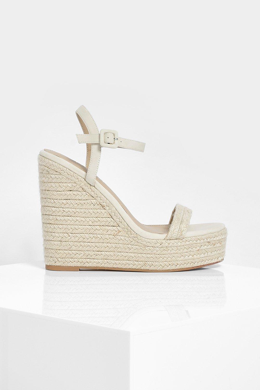 espadrilles compensées mariage