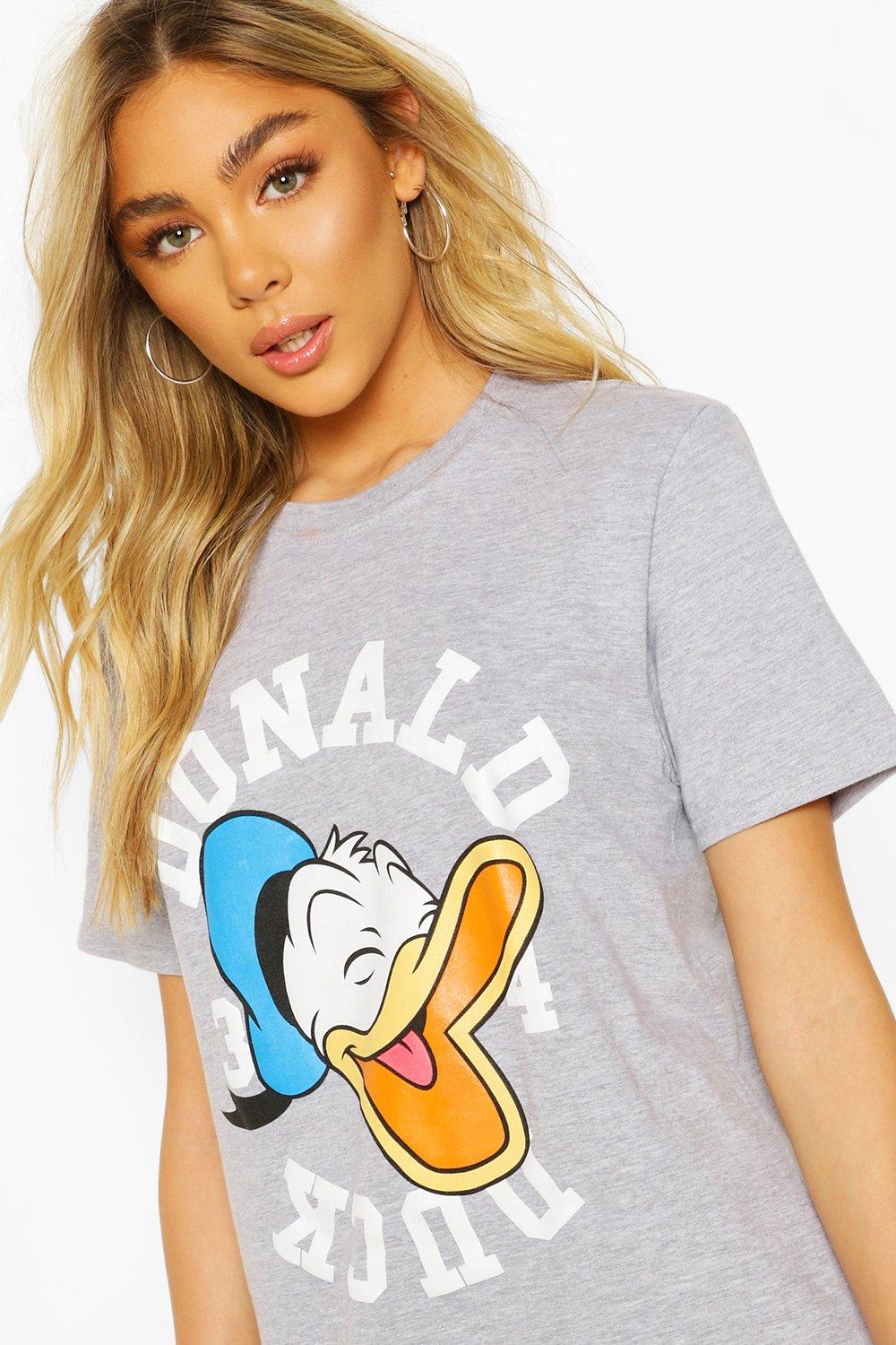 Donald duck t shirt women's on sale