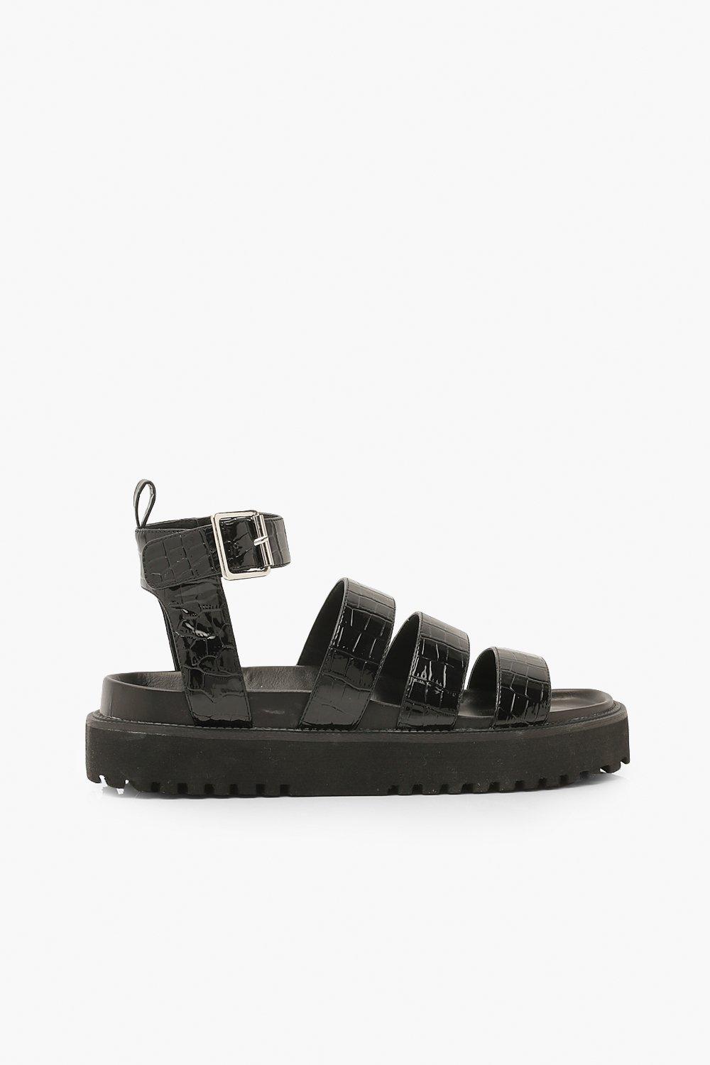 Triple belt sandals new arrivals