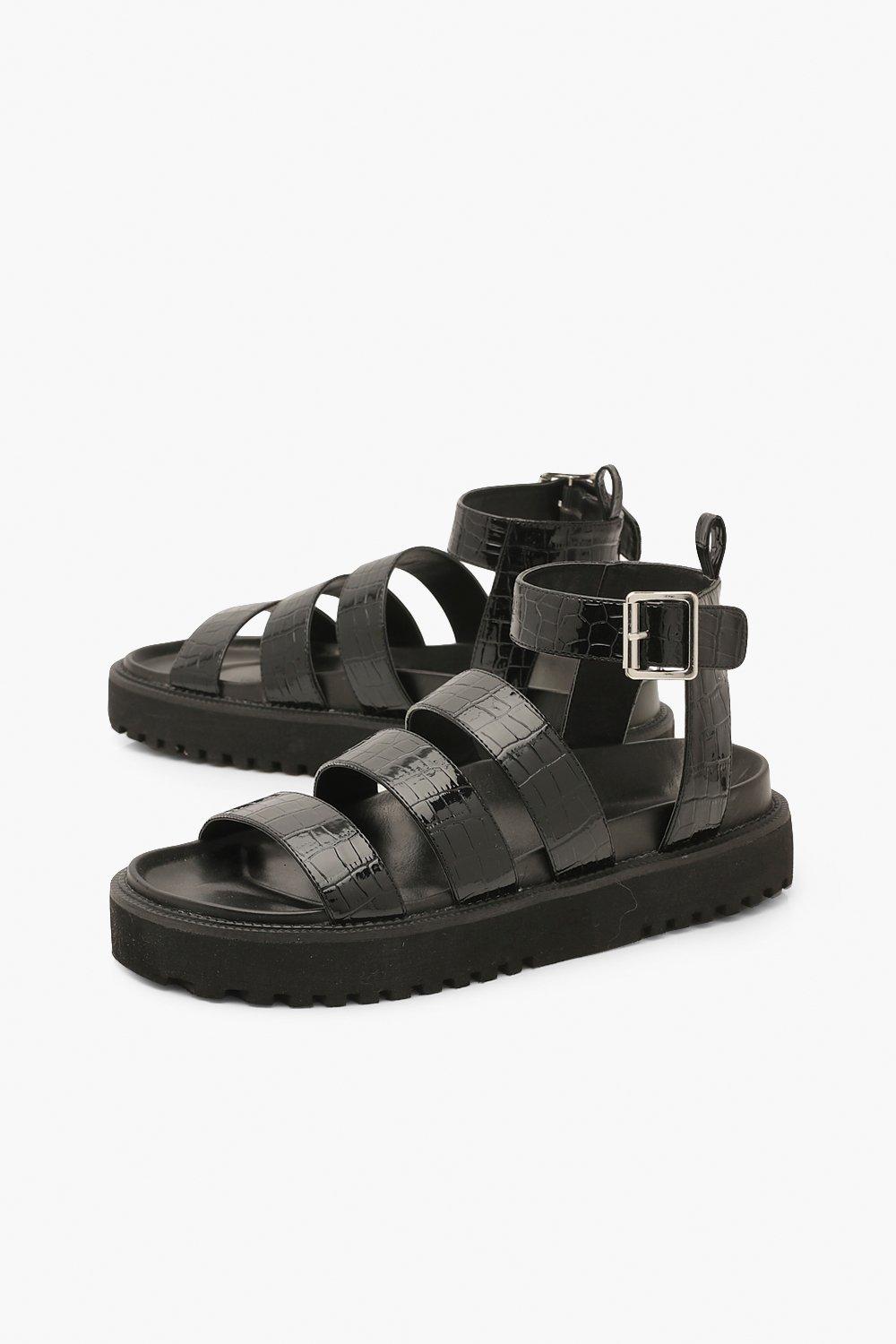 Triple belt sandals new arrivals