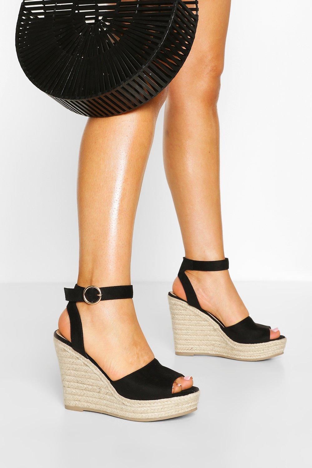 peep toe wedges canada